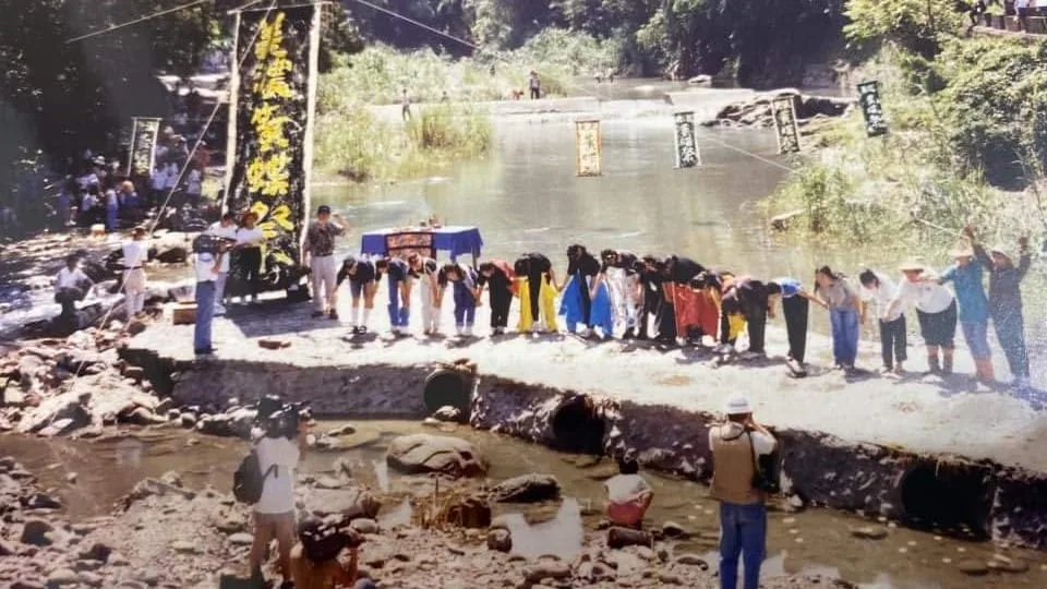 黃蝶祭第2屆(1996)。美濃愛鄉協會劉昭能提供