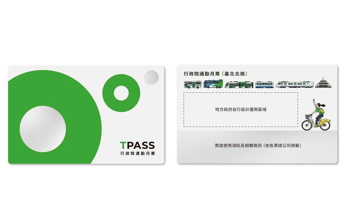 TPASS通勤月票 16天累計近1500萬人次使用