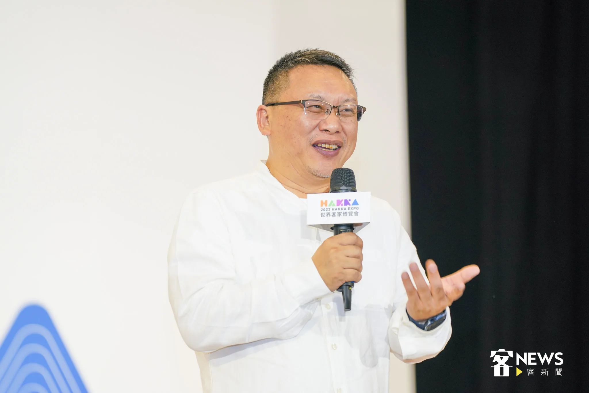 湯昇榮指出,「客家人若沒有自信,不把自己當主流,永遠都會在邊緣」。宋佩遙攝