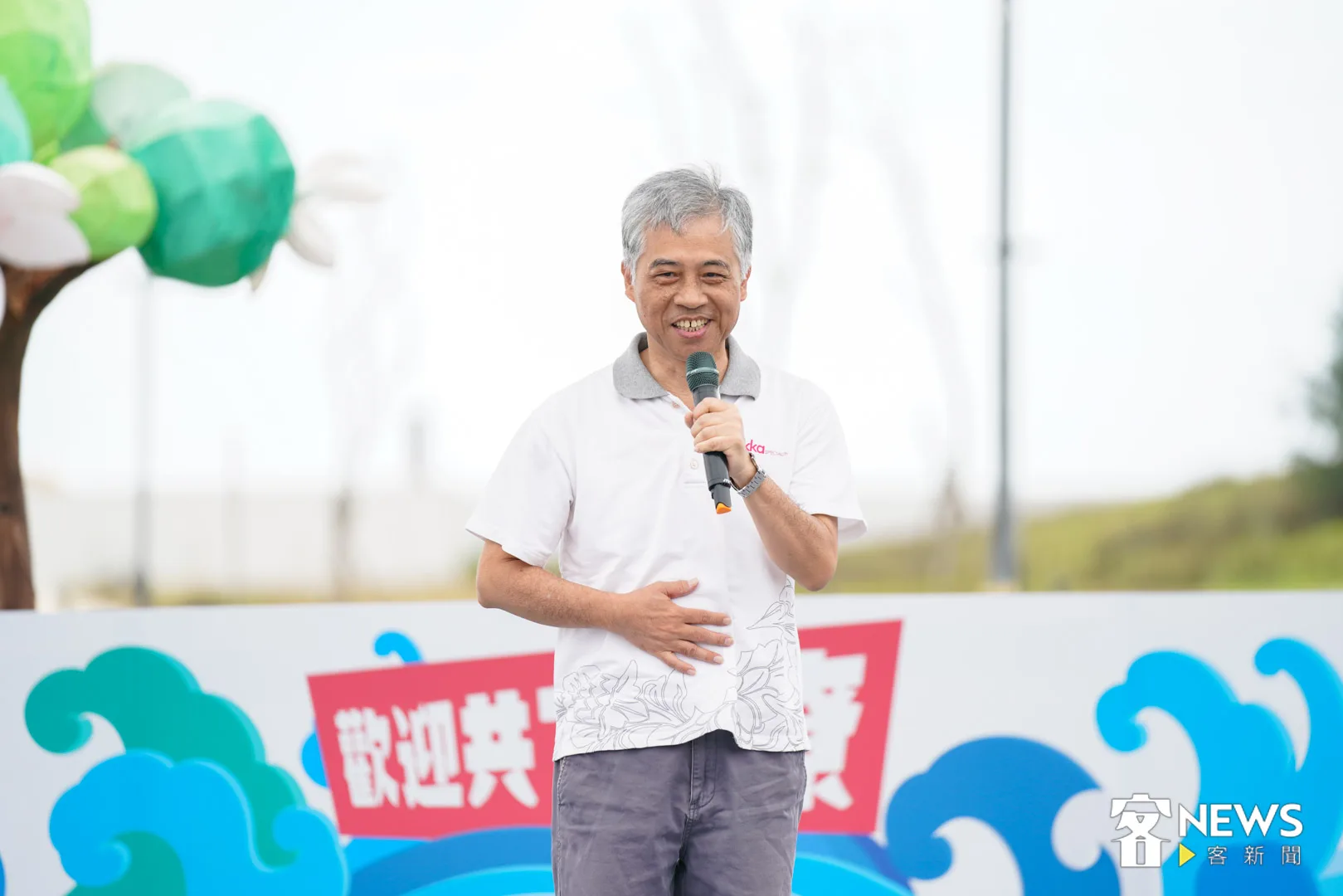 客家委員會副主任委員范佐銘。范修語攝