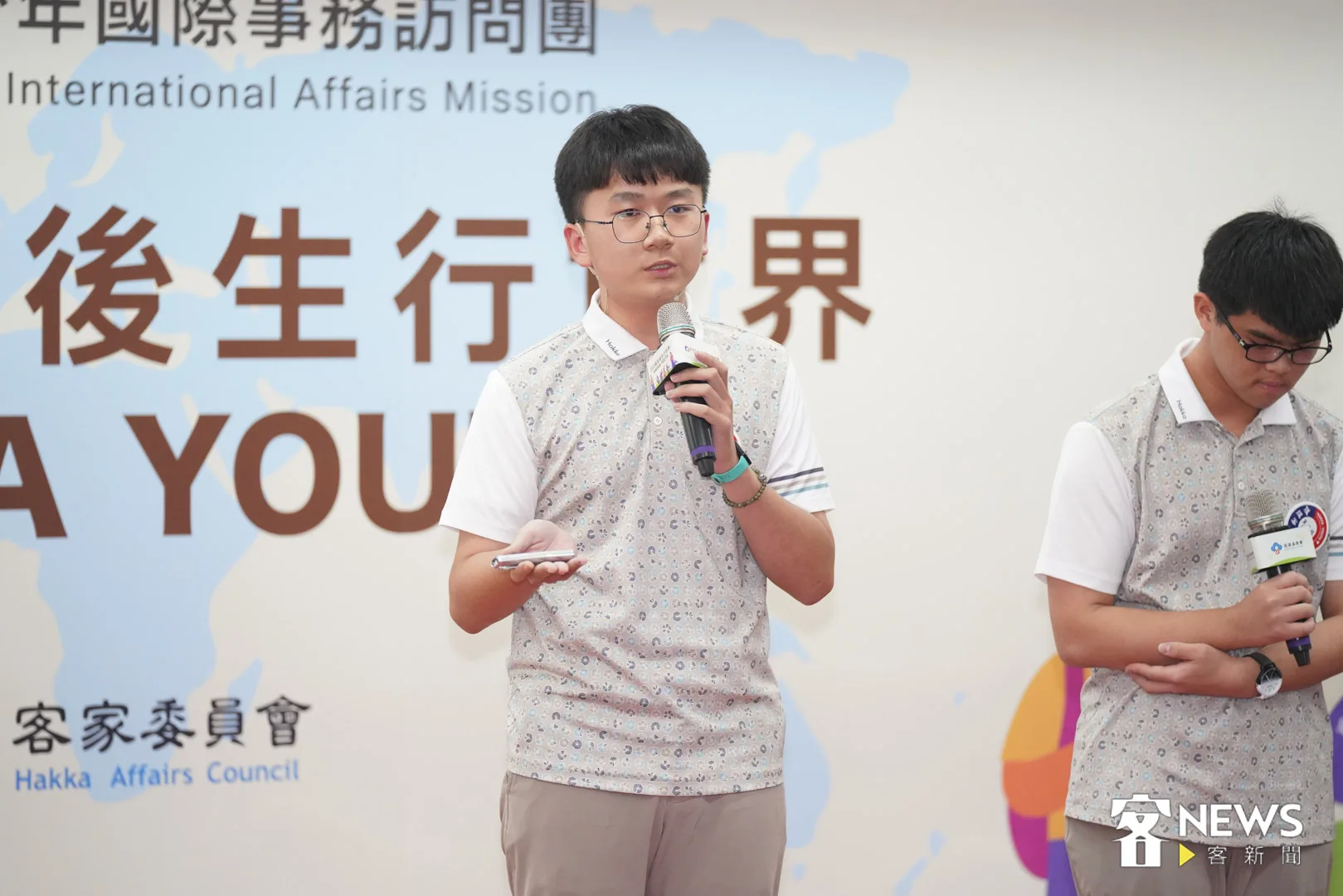 客家青訪團入選團員謝孟均。范修語攝
