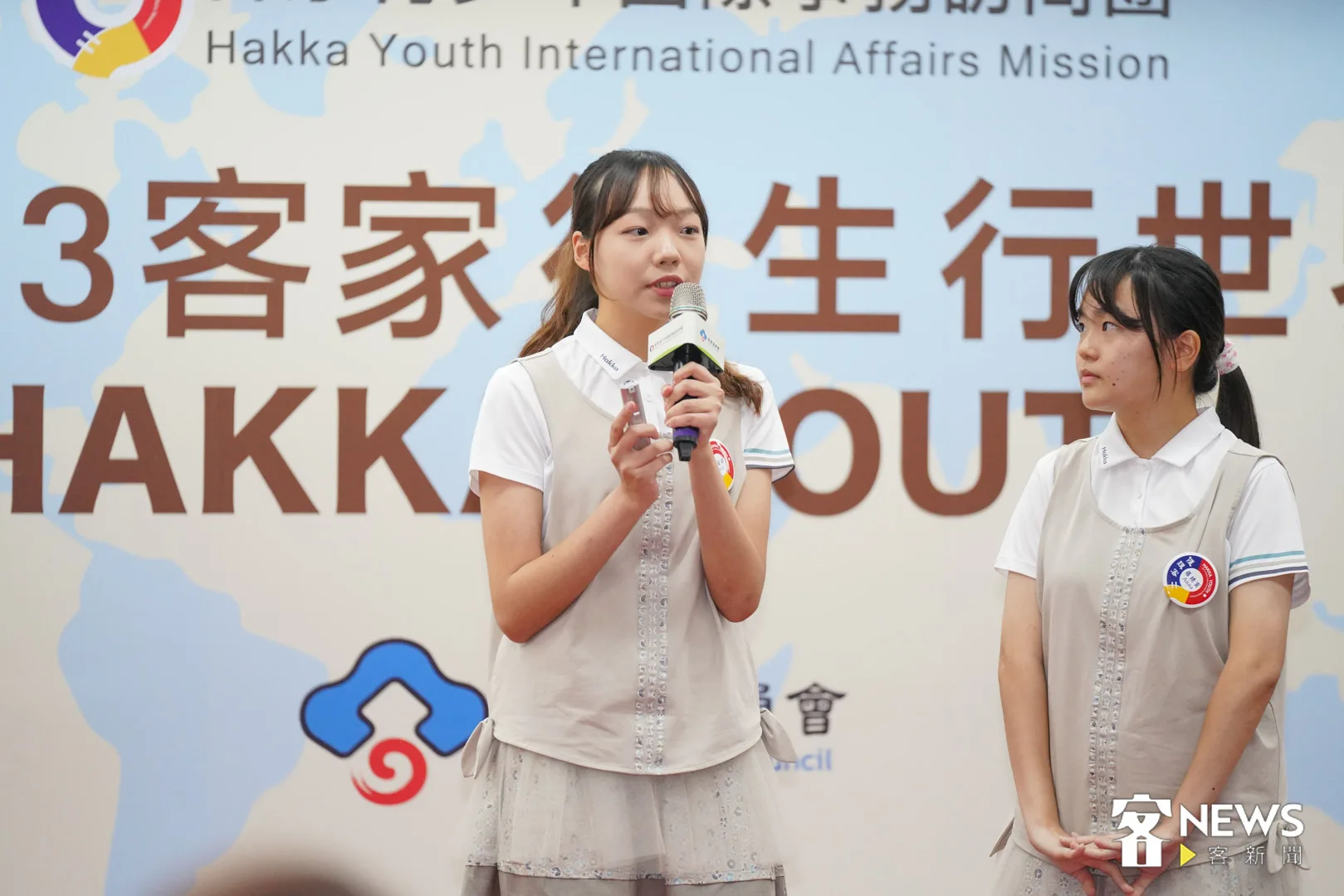 客家青訪團入選團員謝安婷。范修語攝