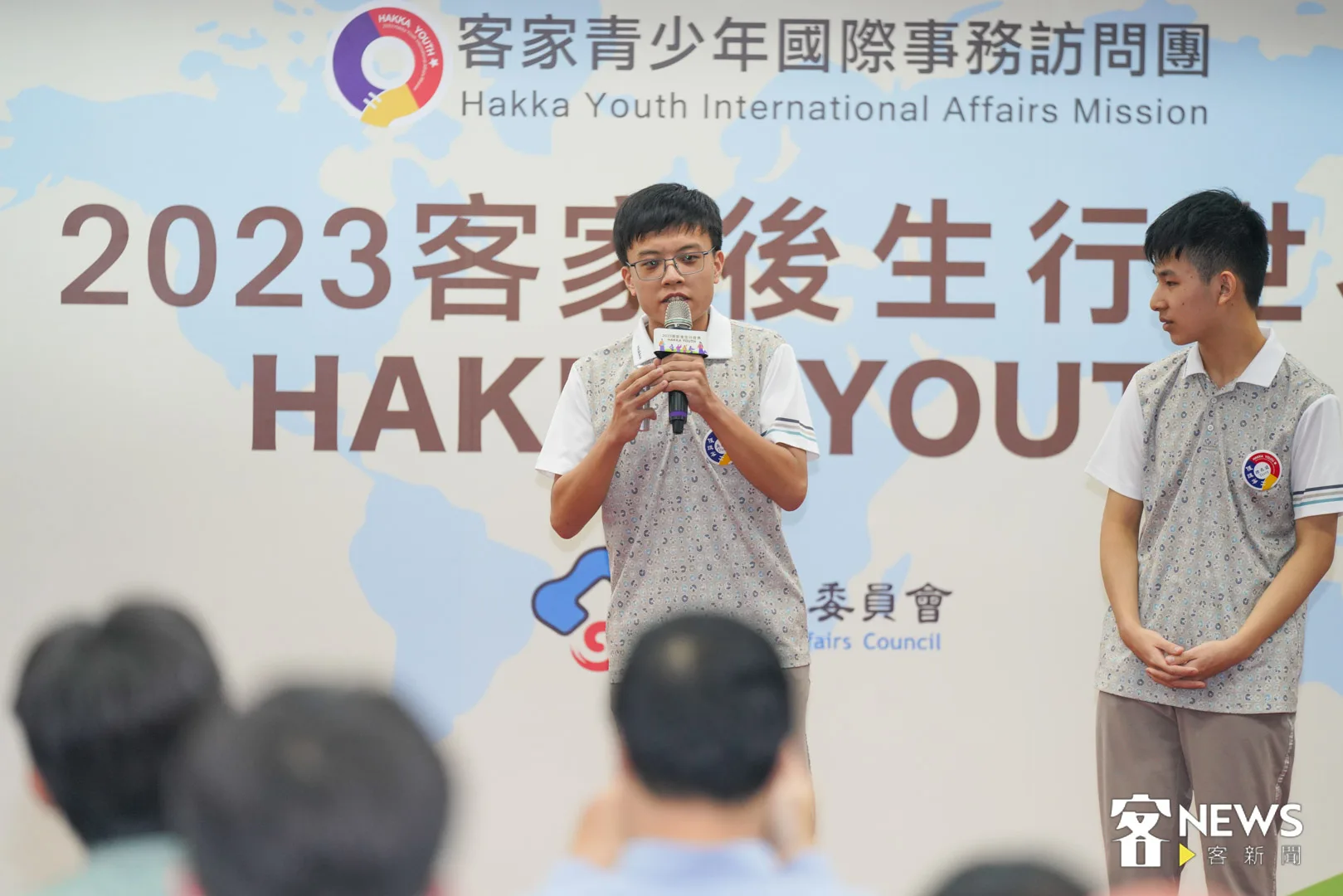 客家青訪團入選團員吳梓銜。范修語攝