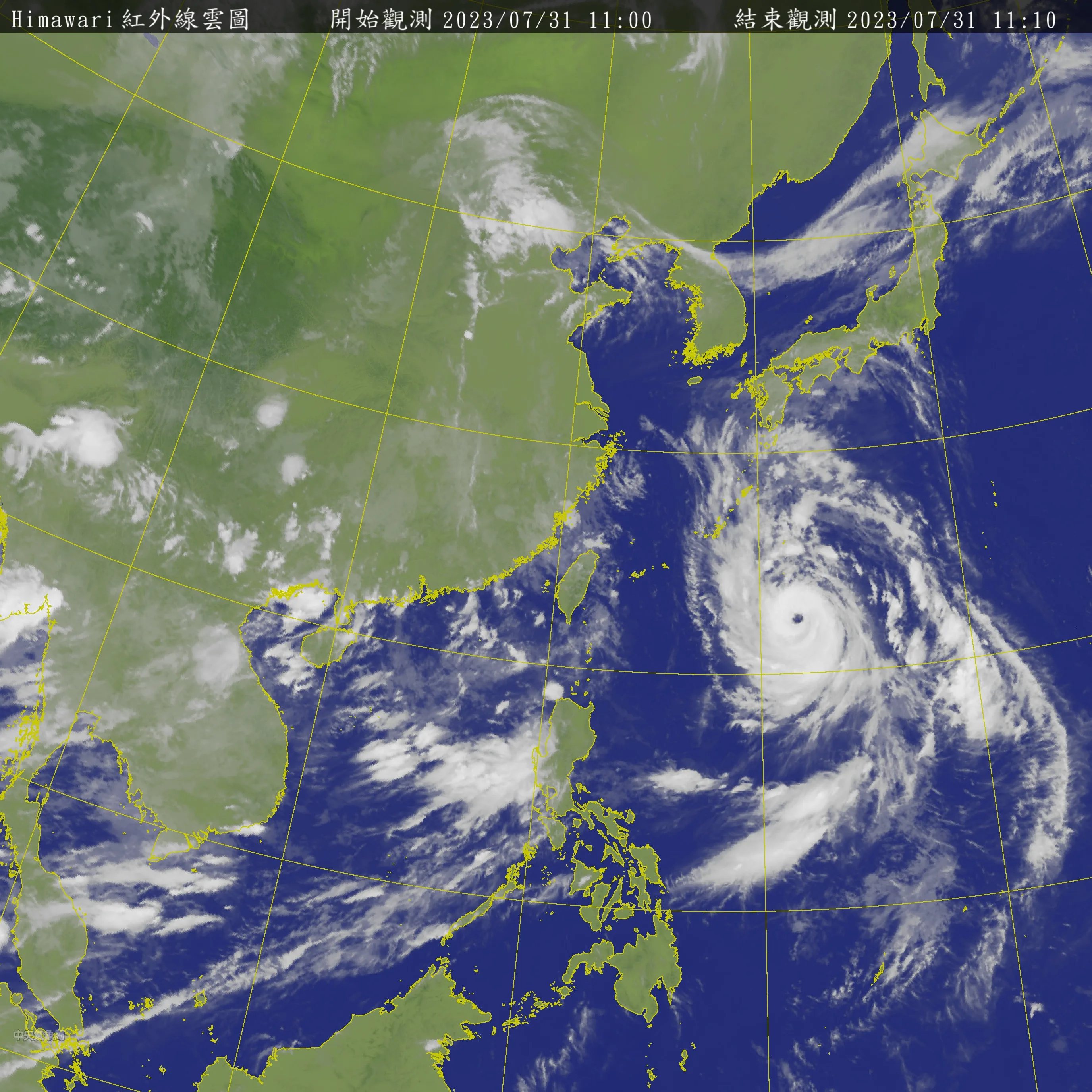 吳德榮：卡努海警機率40%　北部8/1晚起有雨
