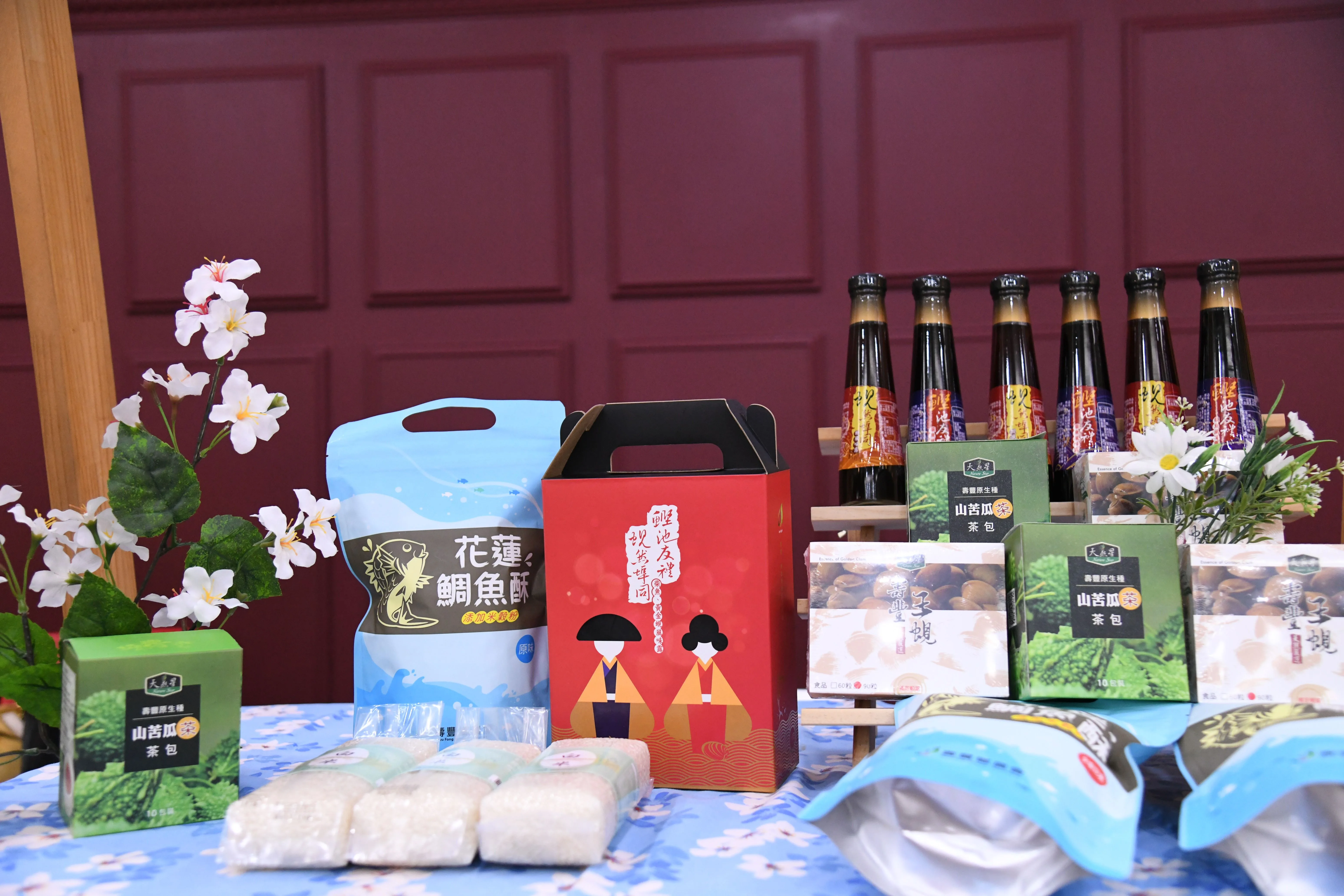 2023鼓王爭霸賽，今年增加「縱谷客韻季」6個鄉鎮系列活動，各鄉鎮也推出在地農產品。花蓮縣政府提供