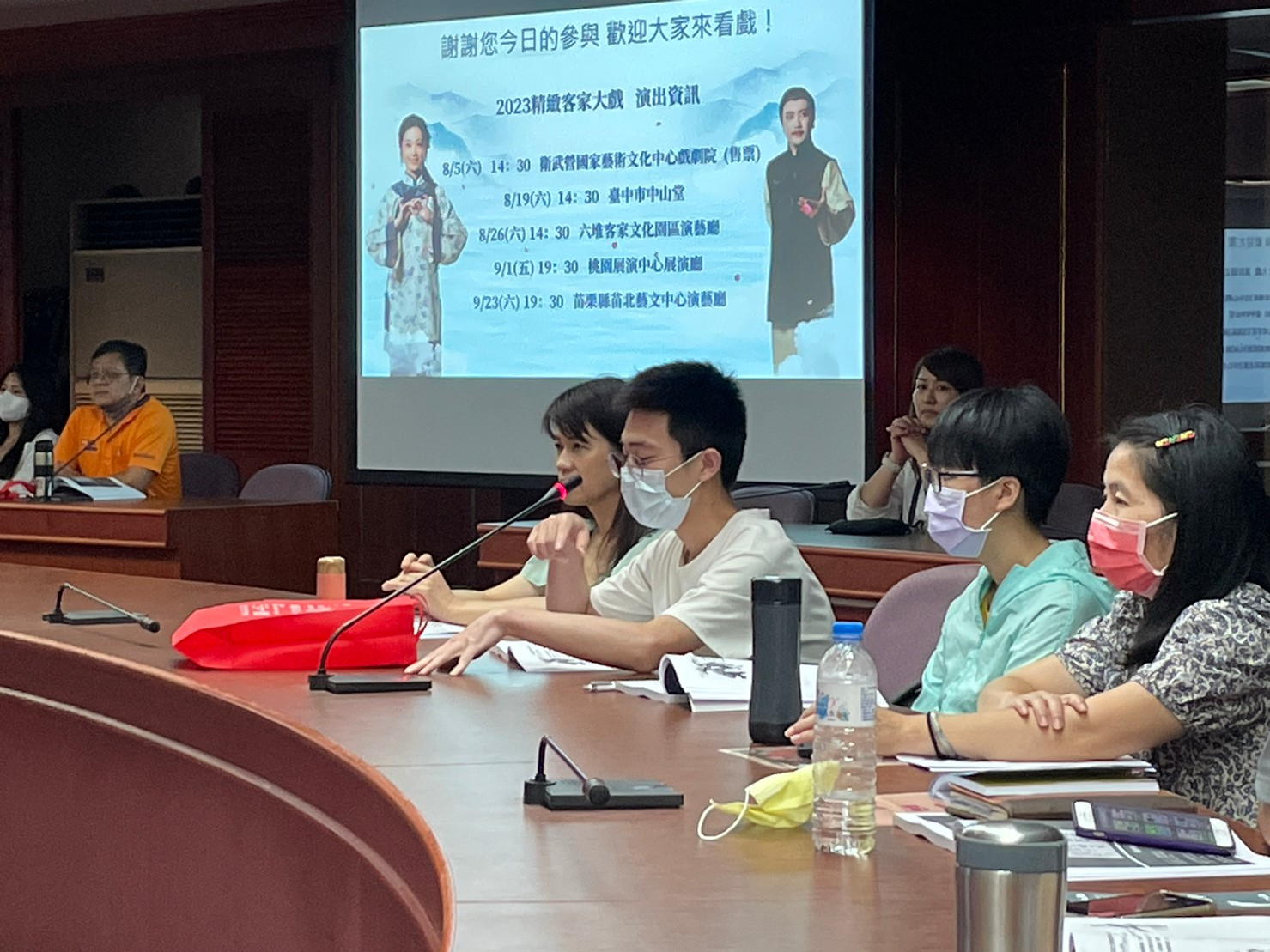 現場學員踴躍發言互動。台中市政府提供