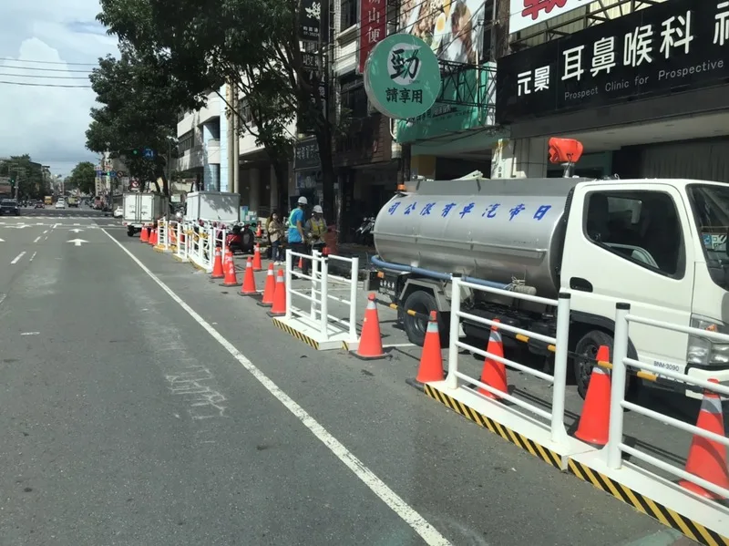 高雄楠梓車站周邊人行環境改善　預計10月底完工