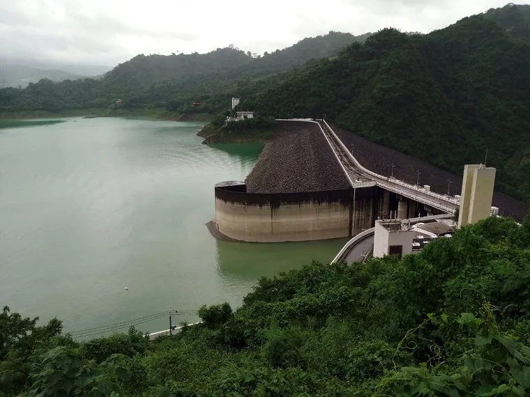 卡努颱風後降雨豐沛，注意台灣水庫3.2億噸水量，圖為曾文水庫。水利署提供