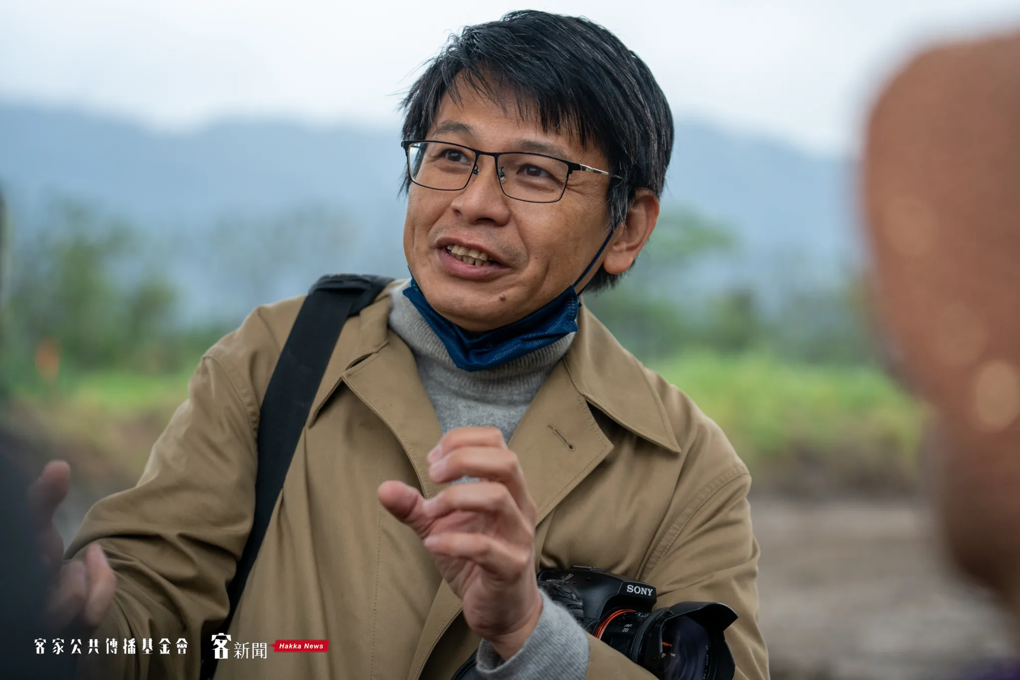 台三線藝術季學校校長馮天蔚。宋佩遙攝