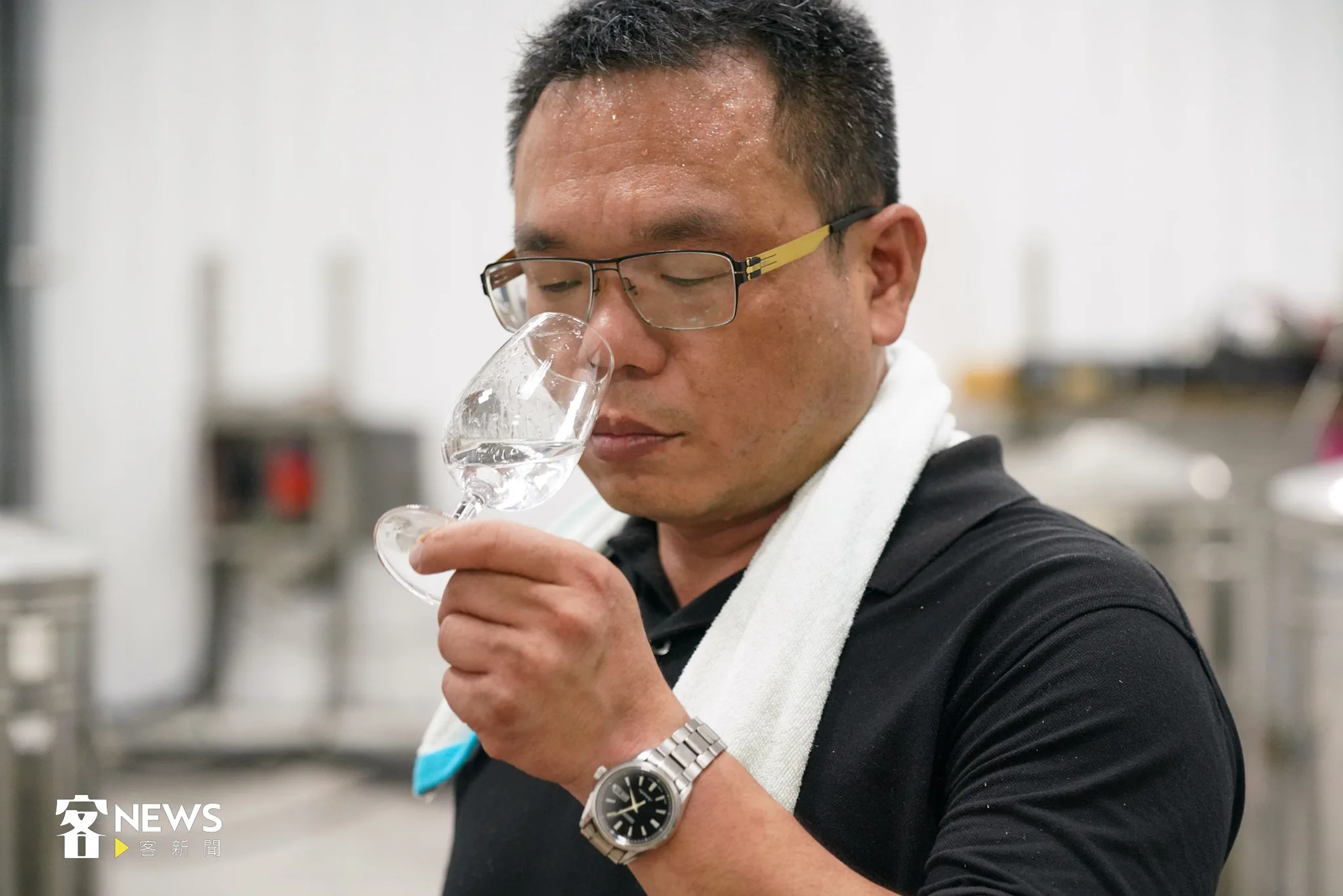 羅己能鐵了心要做就要到最好。宋佩遙攝。