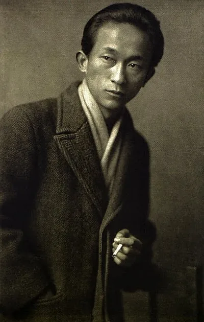 彭瑞麟在東京時期的自拍。彭瑞麟家屬提供