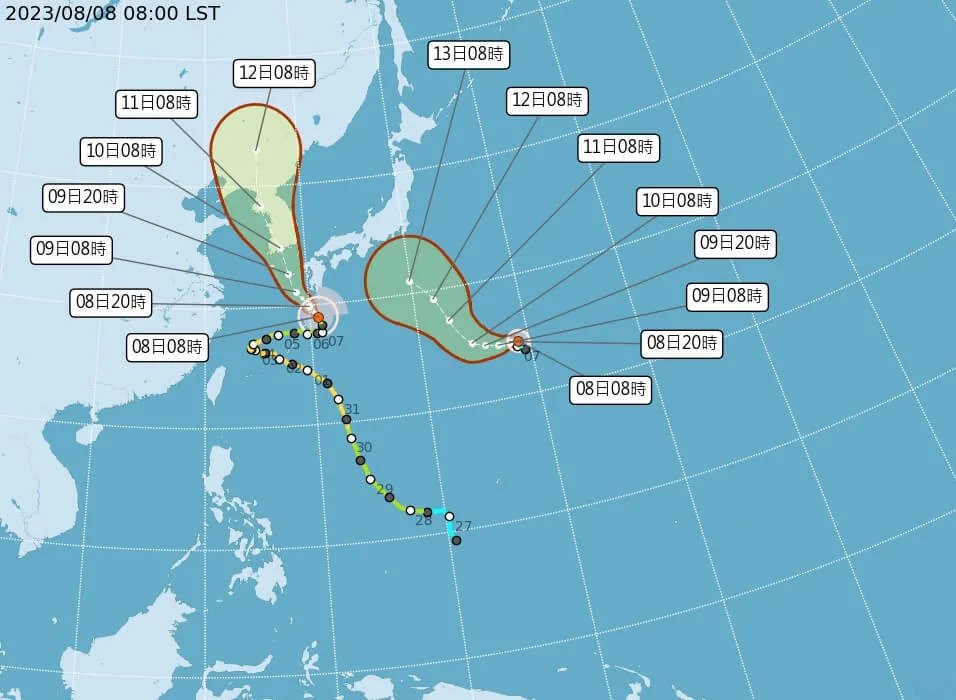 新颱蘭恩今天生成！預測路徑曝光　對台無影響