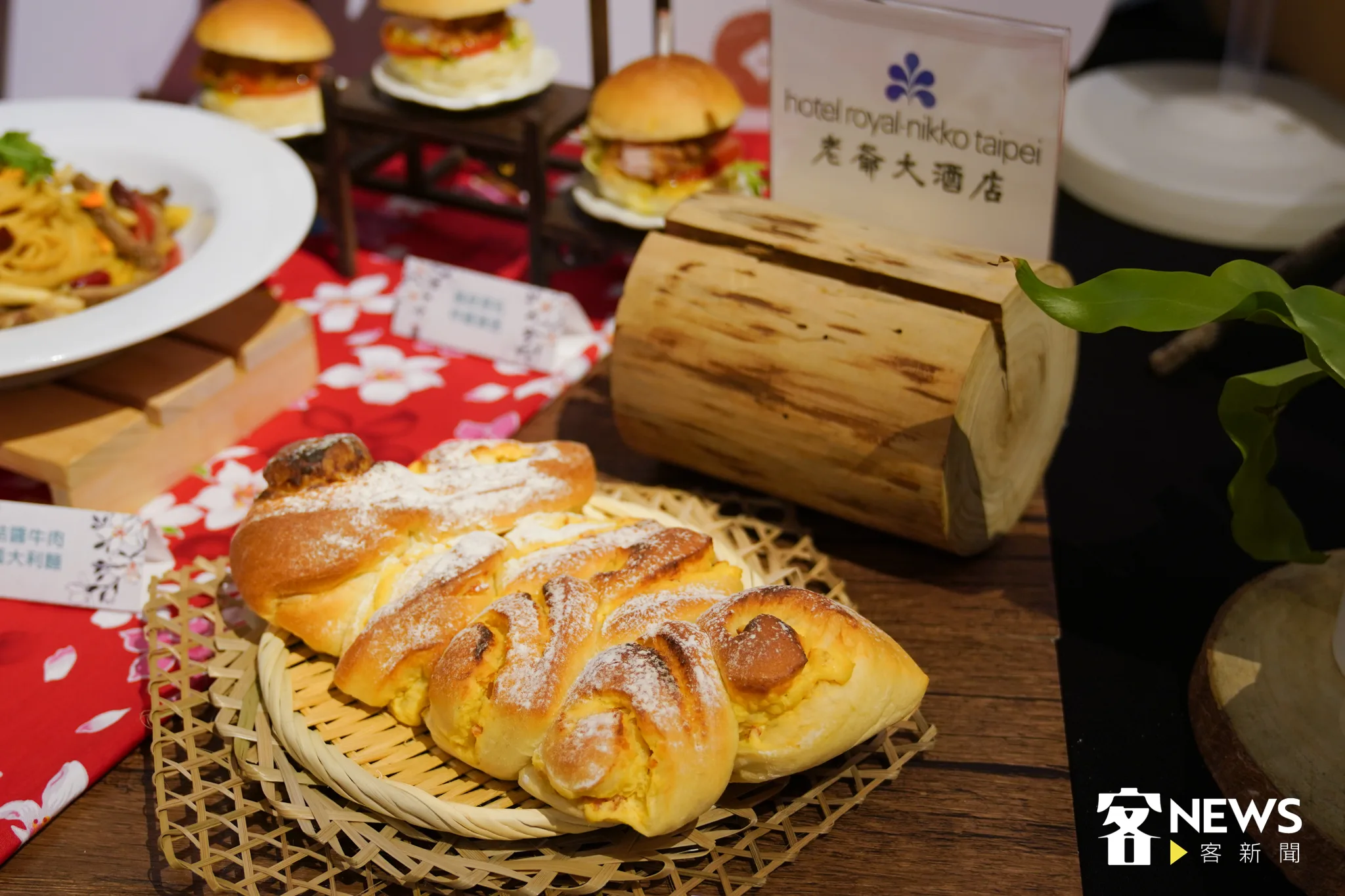 寶山柑橘乳酪麵包。蘇佑昇攝