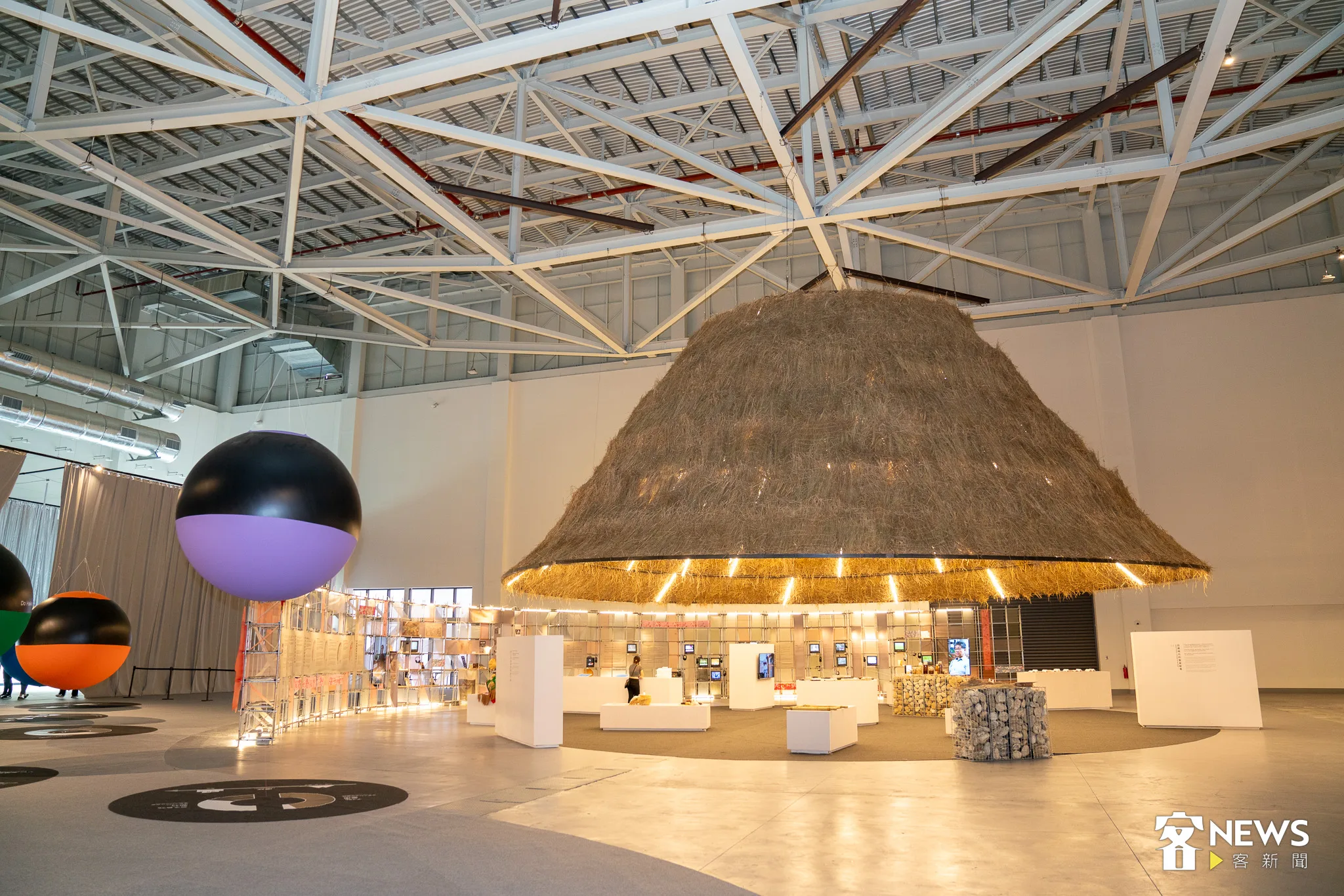 世客博台灣館主展區A「適應台灣」。李台源攝