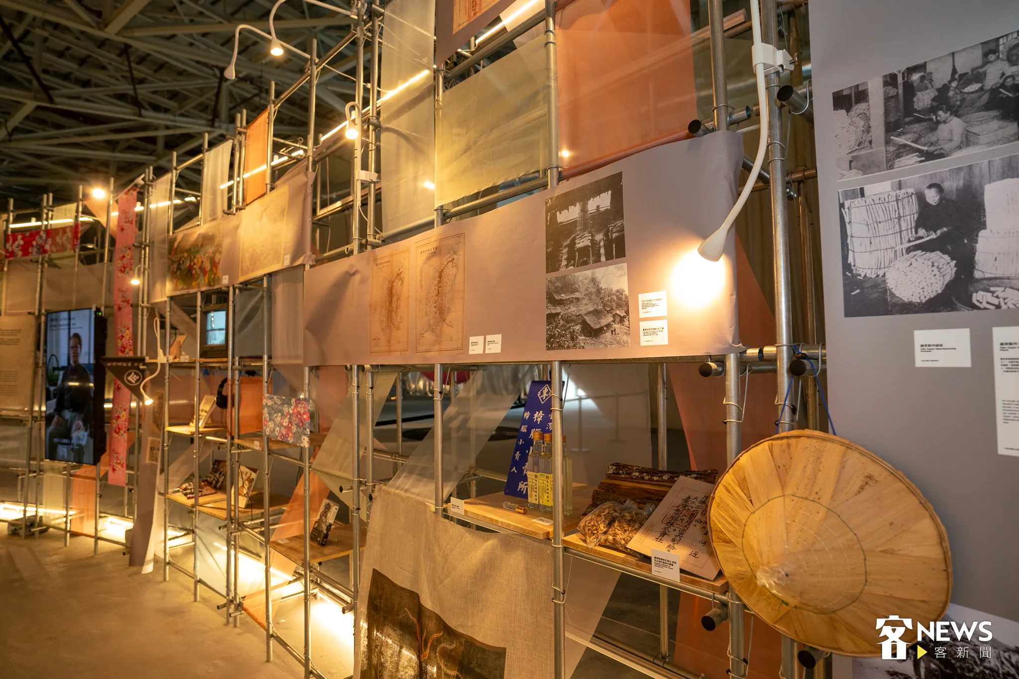 世客博台灣館主展區A「適應台灣」。李台源攝