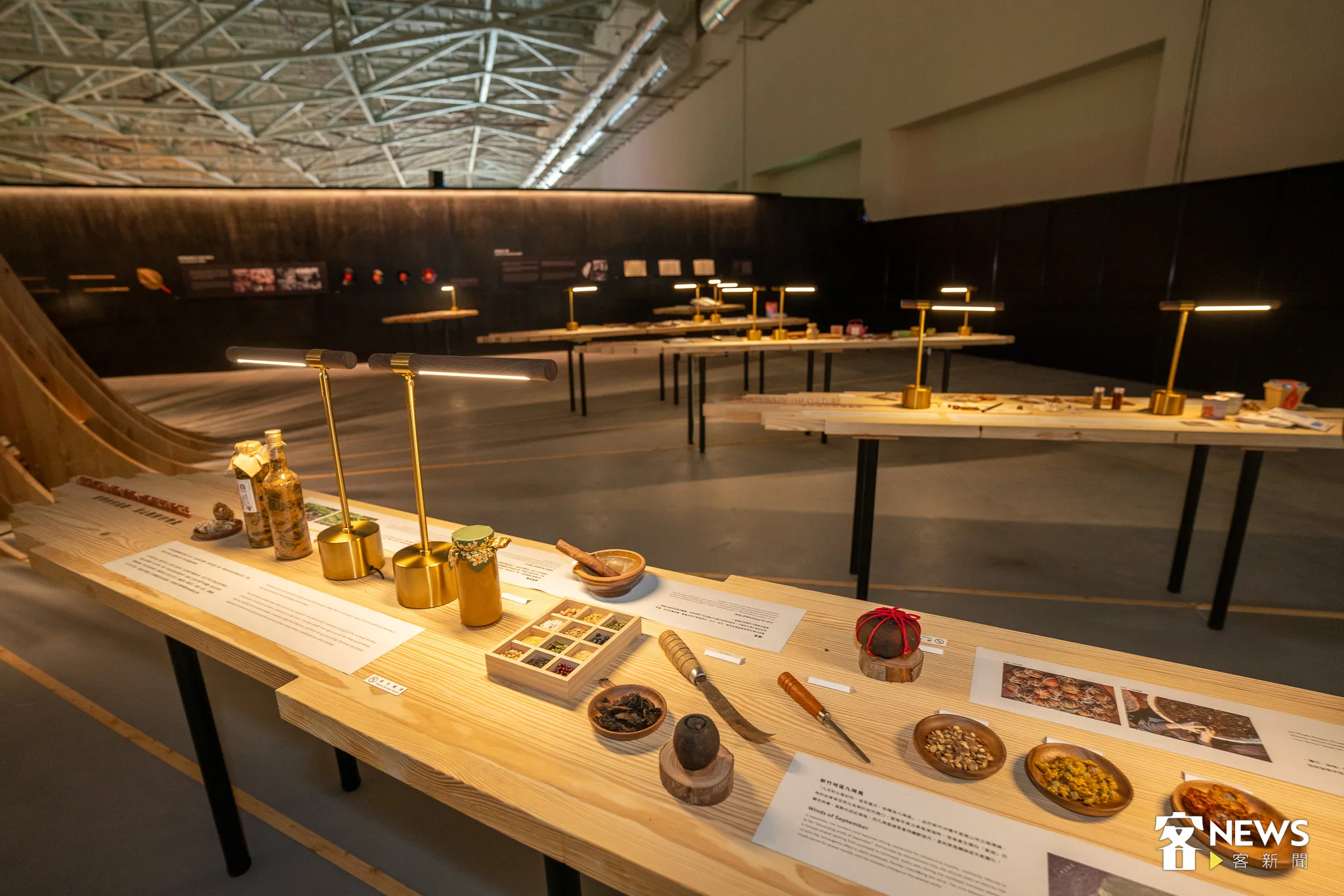 世客博台灣館新竹縣展區。李台源攝