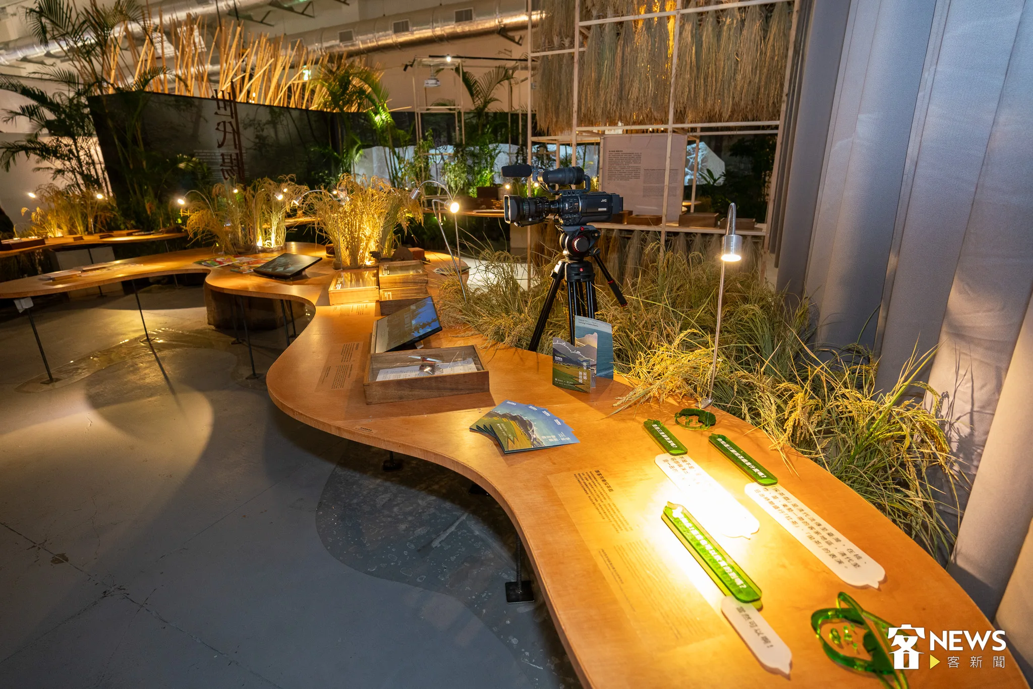 世客博台灣館台東縣展區。李台源攝