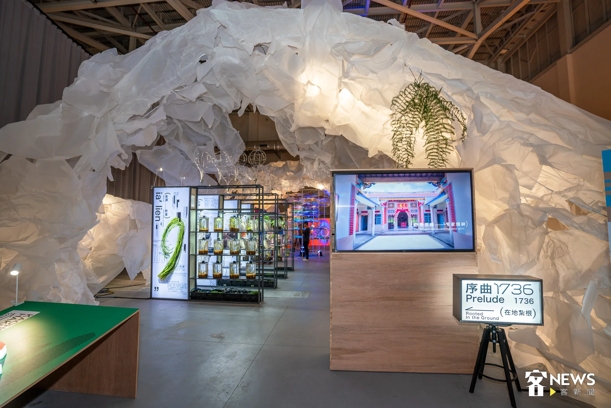 世客博台灣館高雄市展區。李台源攝