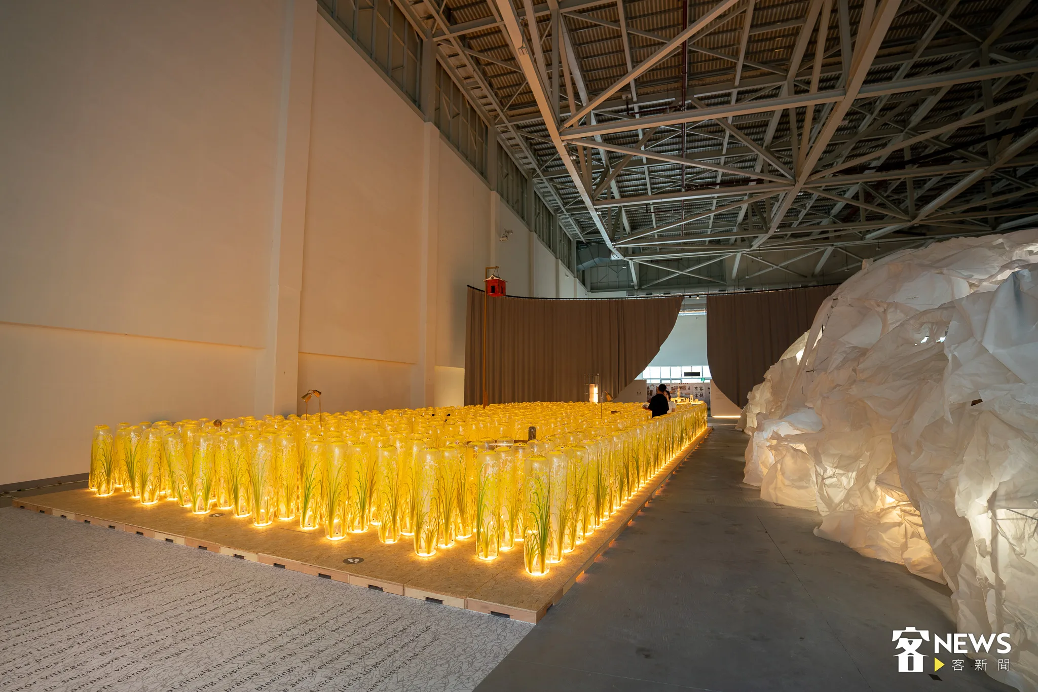 世客博台灣館屏東縣展區。李台源攝