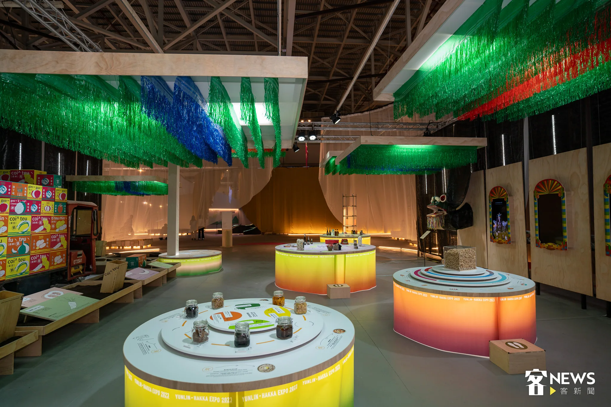 世客博台灣館雲林縣展區。李台源攝