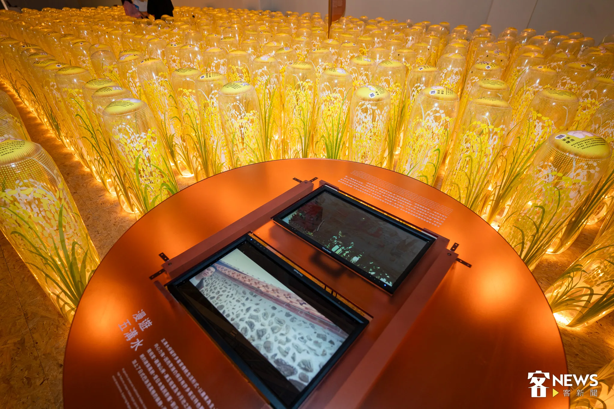 世客博台灣館屏東縣展區。李台源攝