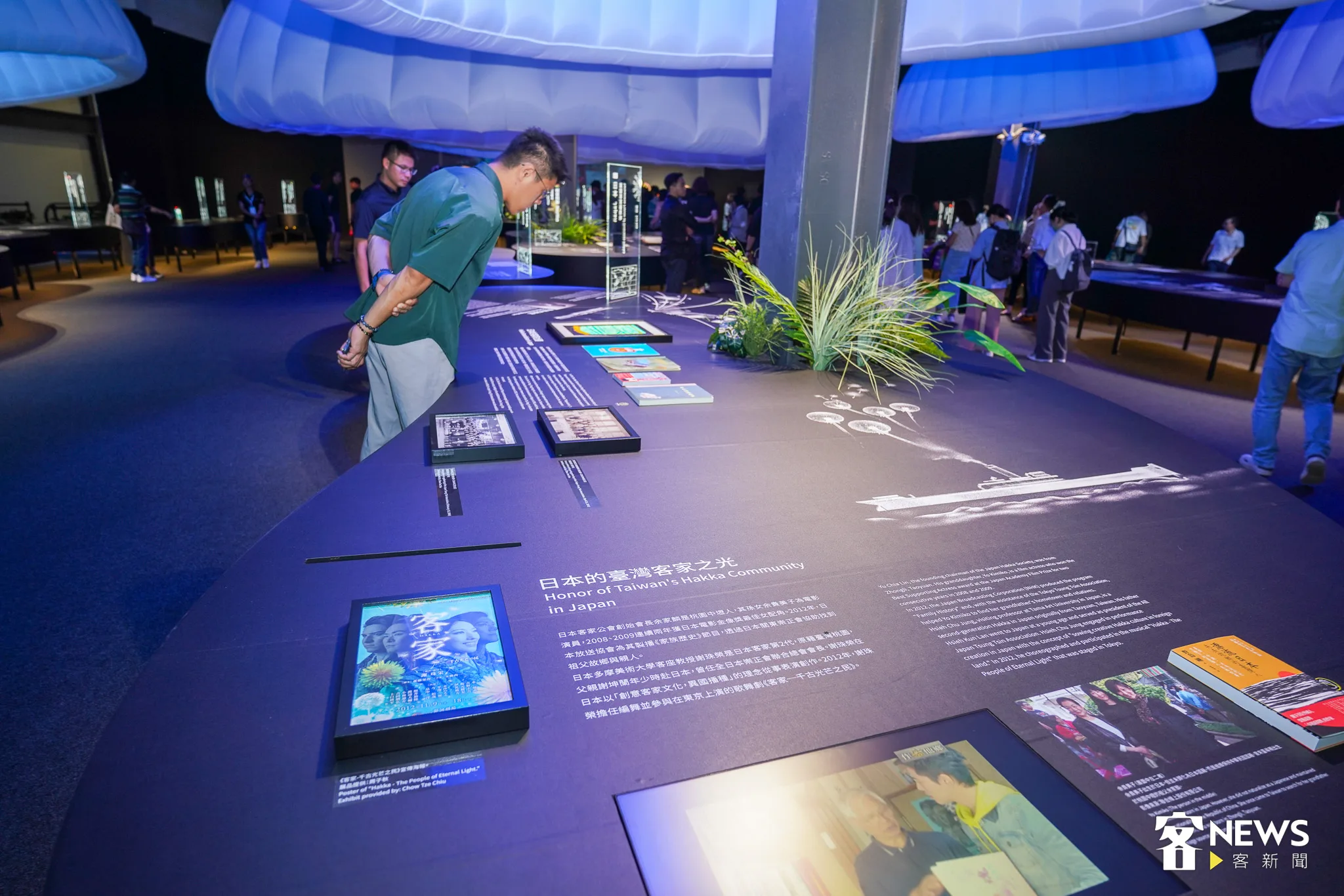 世客博世界館一樓展區。李台源攝