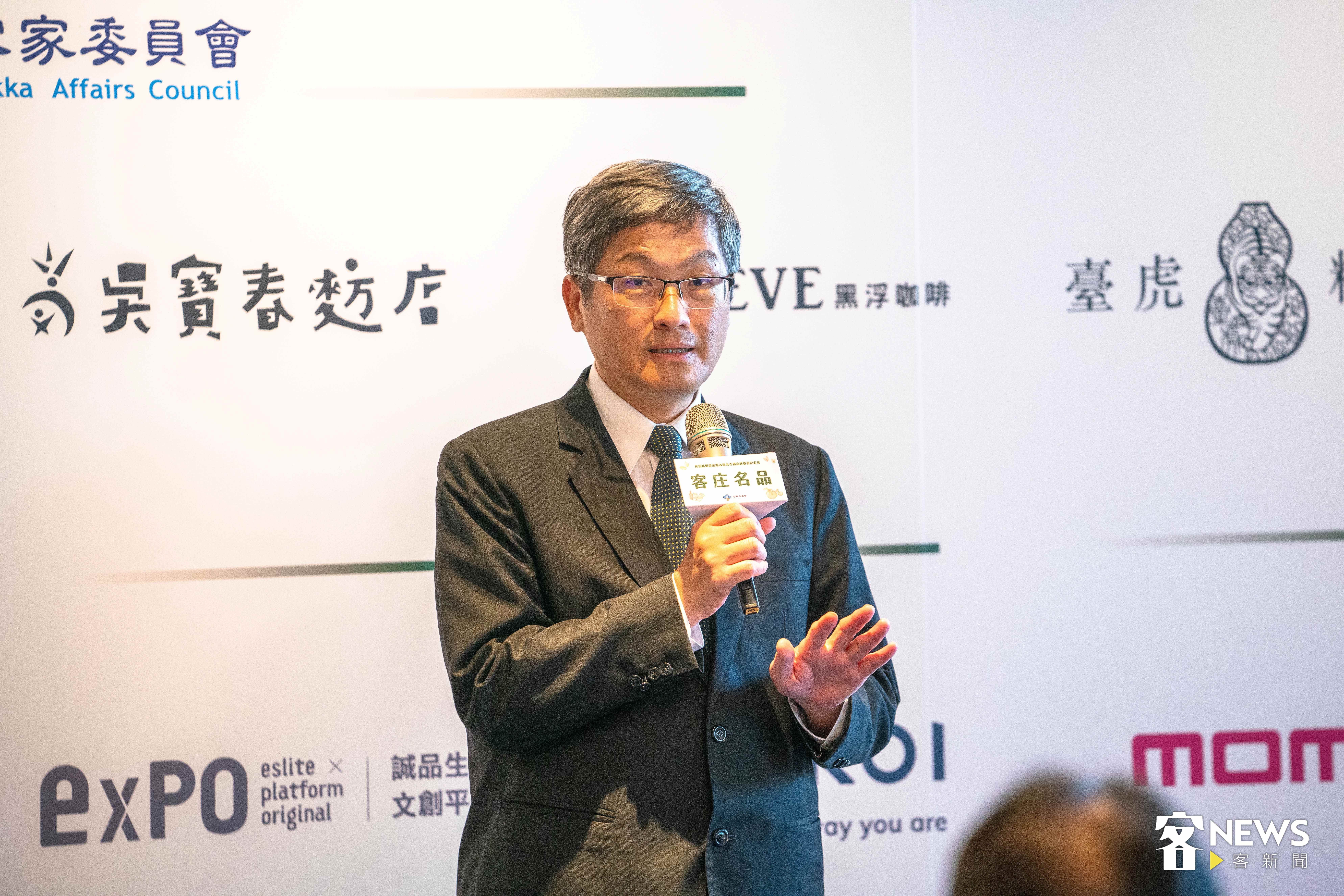 楊長鎮表示,希望藉由飲食讓客家文化體現在當代生活中,成為不可或缺的一部分。李台源攝