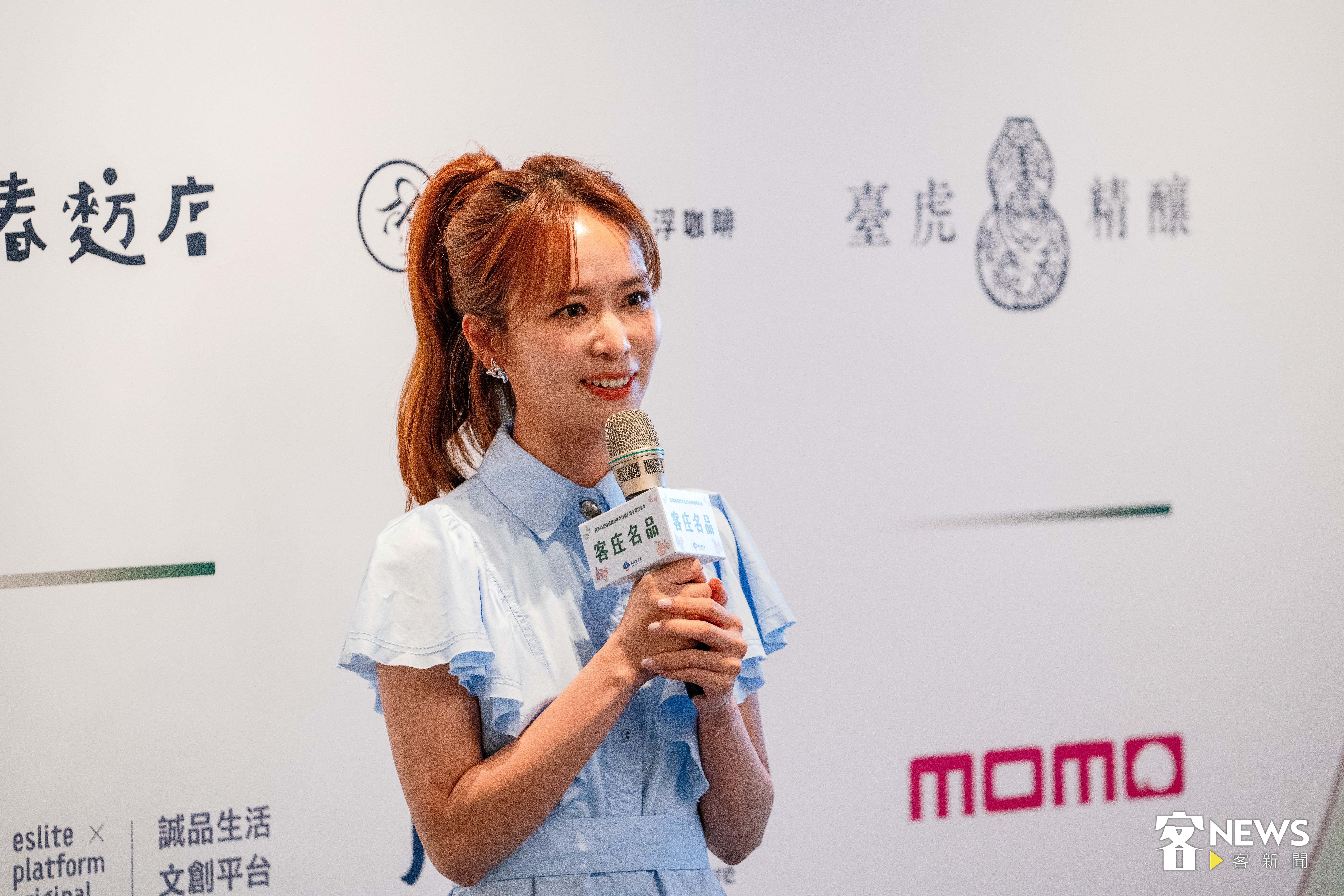 陳明珠說,希望可以用自己的影響力,讓客家成為大家的日常。李台源攝