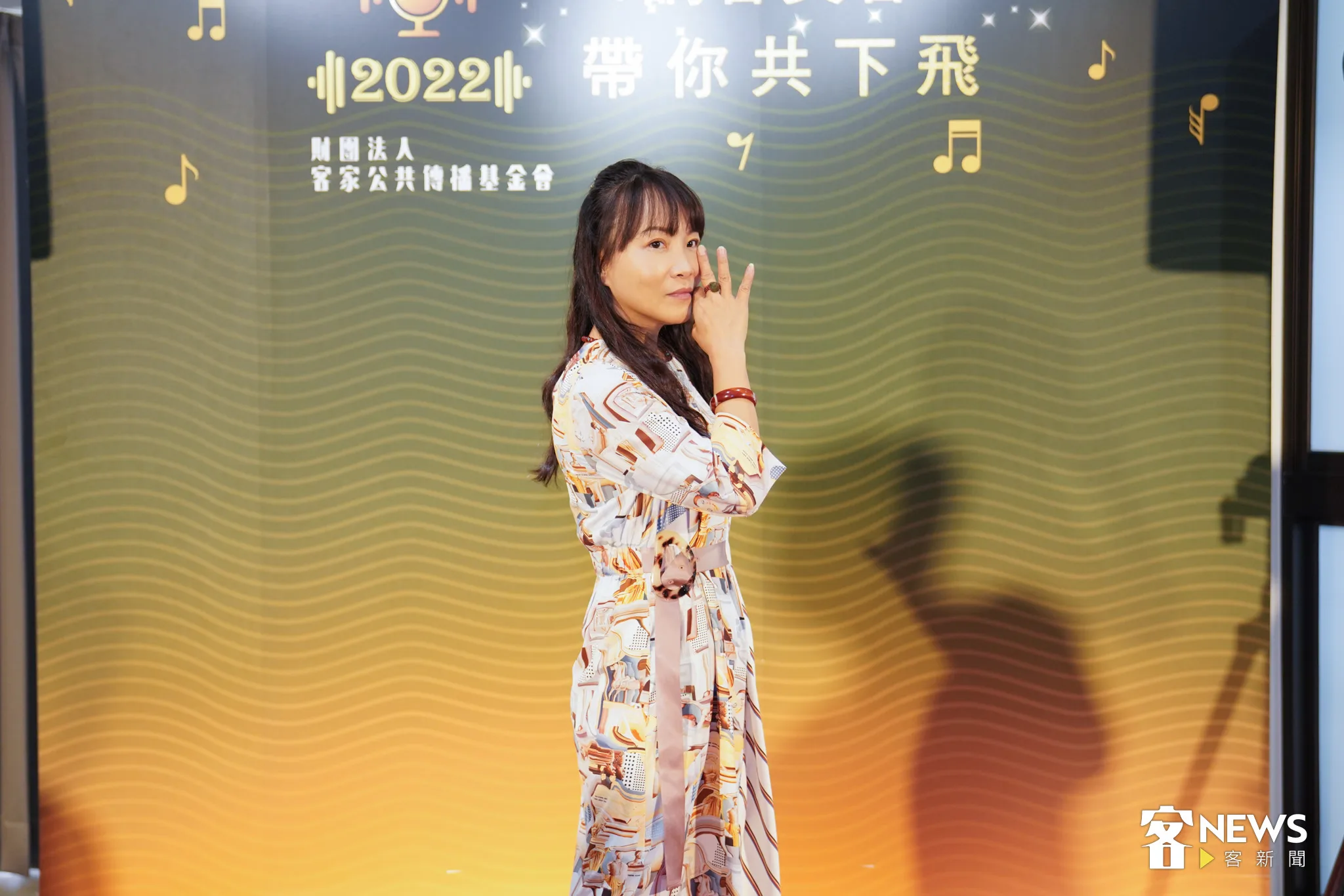 金鐘主持人徐子雁《雁子飛過台三線》節目再度獲得教育文化類獎。范修語攝