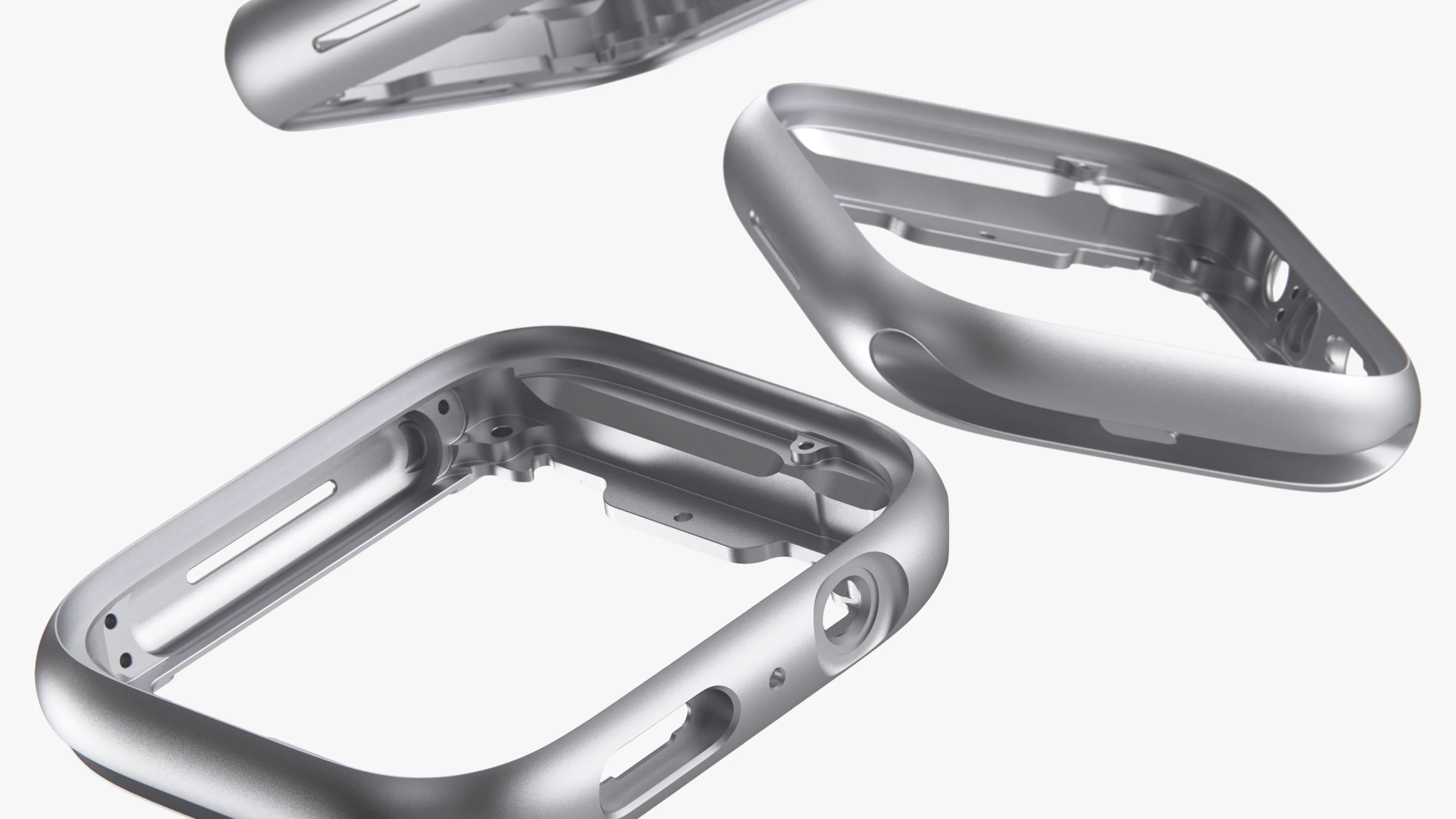 新的 Apple Watch 系列關鍵零組件皆使用再生金屬,包括錶殼採用 100% 再生鋁金屬的 Apple Watch Series 9。蘋果提供