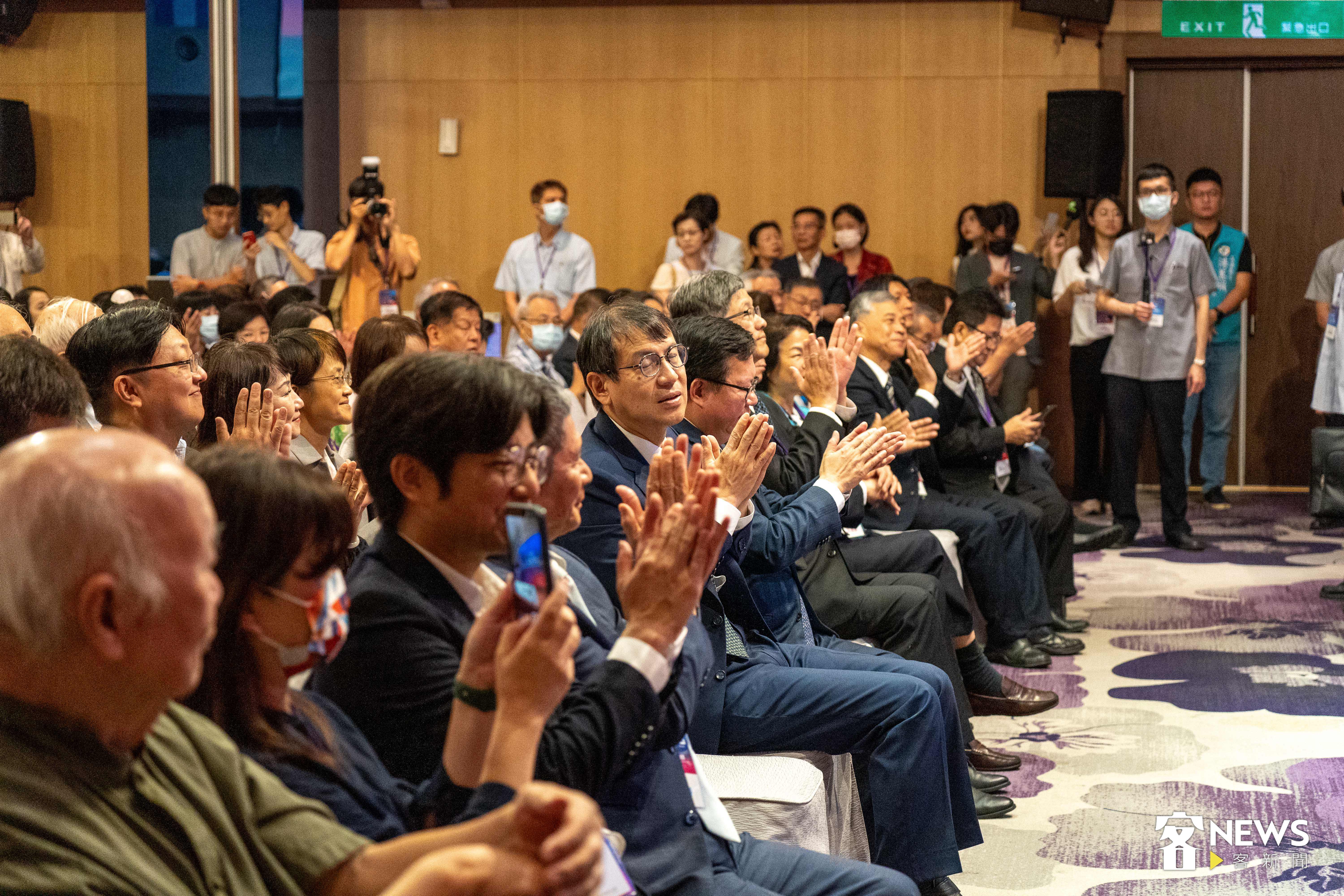 來自全球25國、愈500位貴賓在桃園參加2023全球客家文化會議。李台源攝