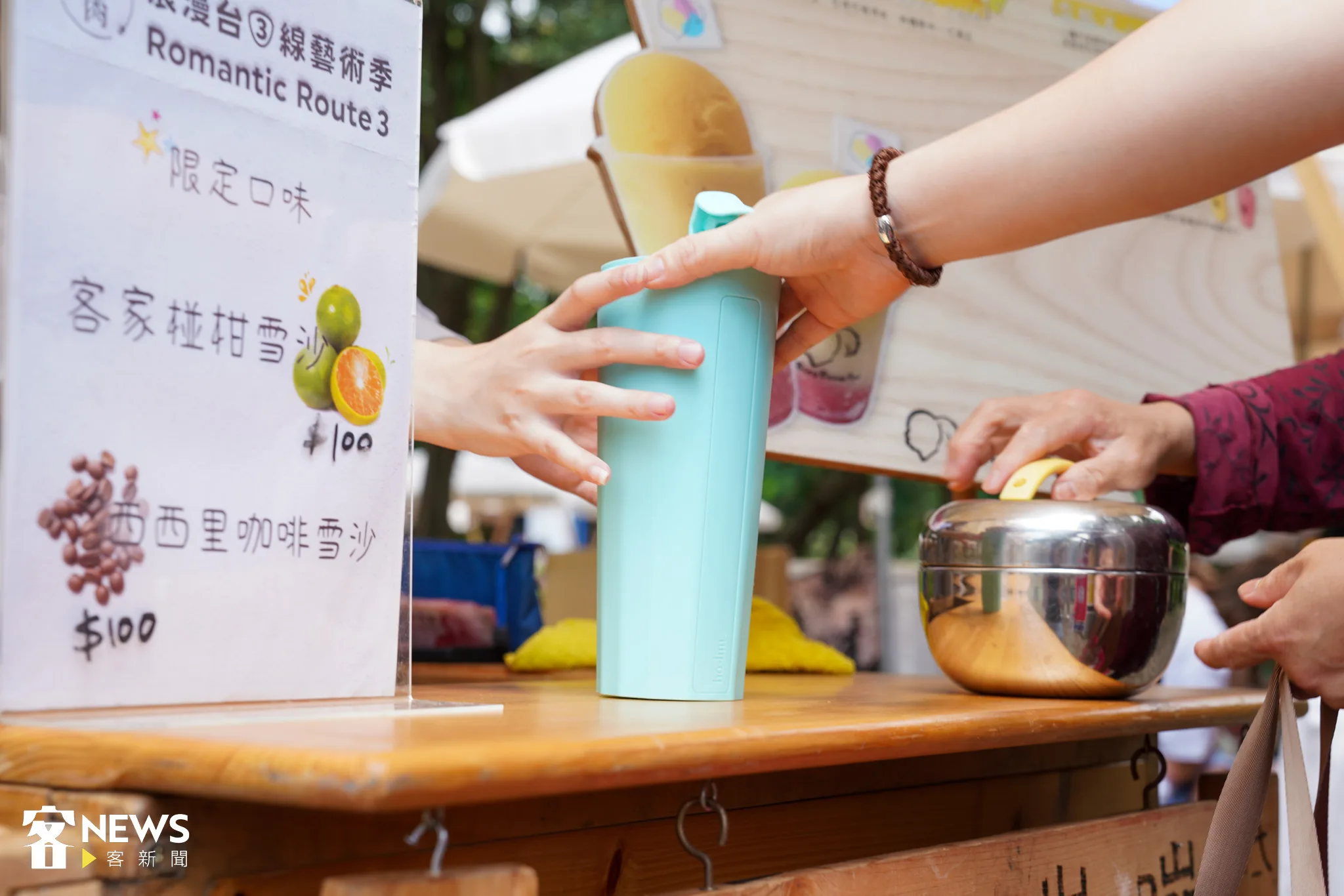 多使用可重複利用的環保餐具,有助減少暴露於塑化劑環境當中(示意圖)。范修語攝