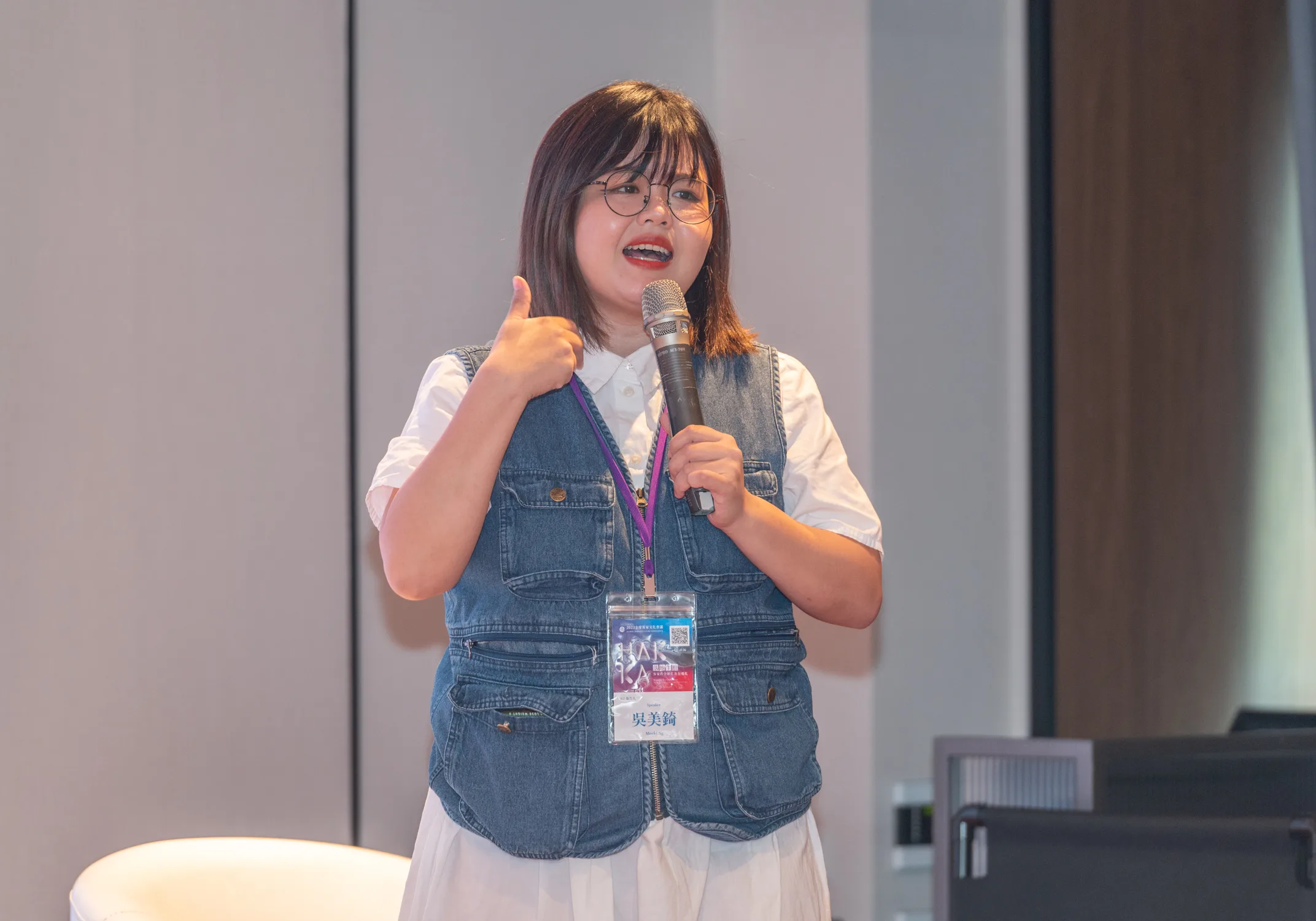 馬來西亞影音創作者吳美錡。洪俊傑攝