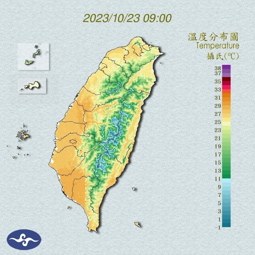 白天舒適至溫暖　早晚稍涼