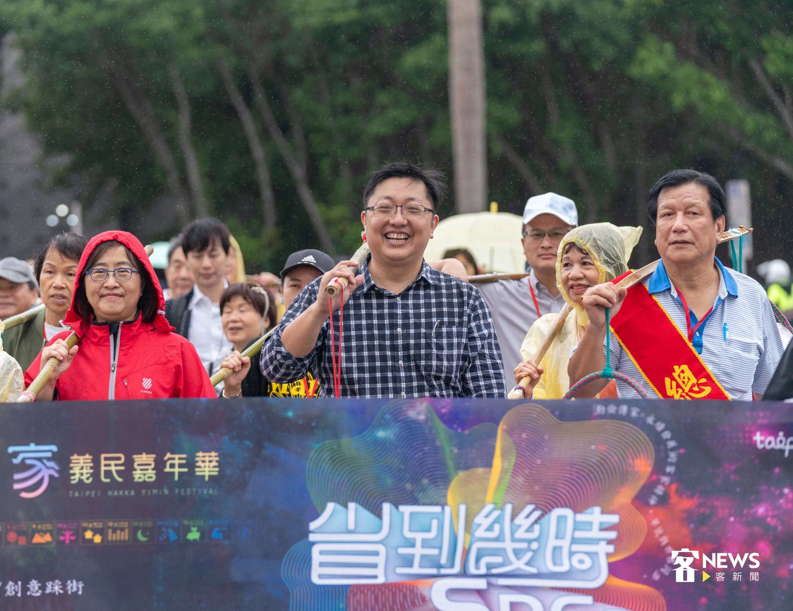 台北市政府客家事務委員會主委徐世勲。洪俊傑攝