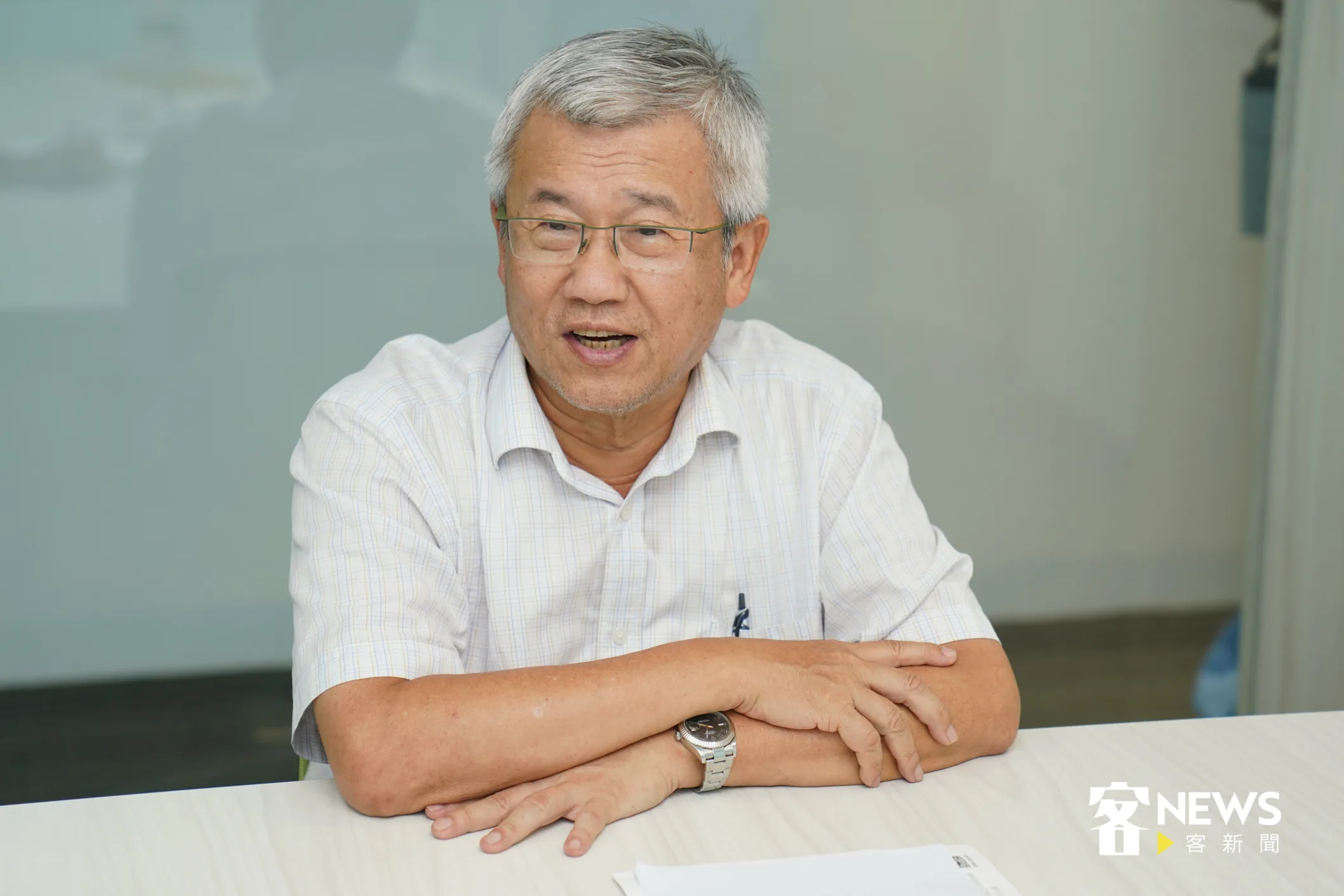 張煥禎憑藉的是過人的意志力和行動力,他認為這和大學時練習擊劍有關。洪俊傑攝