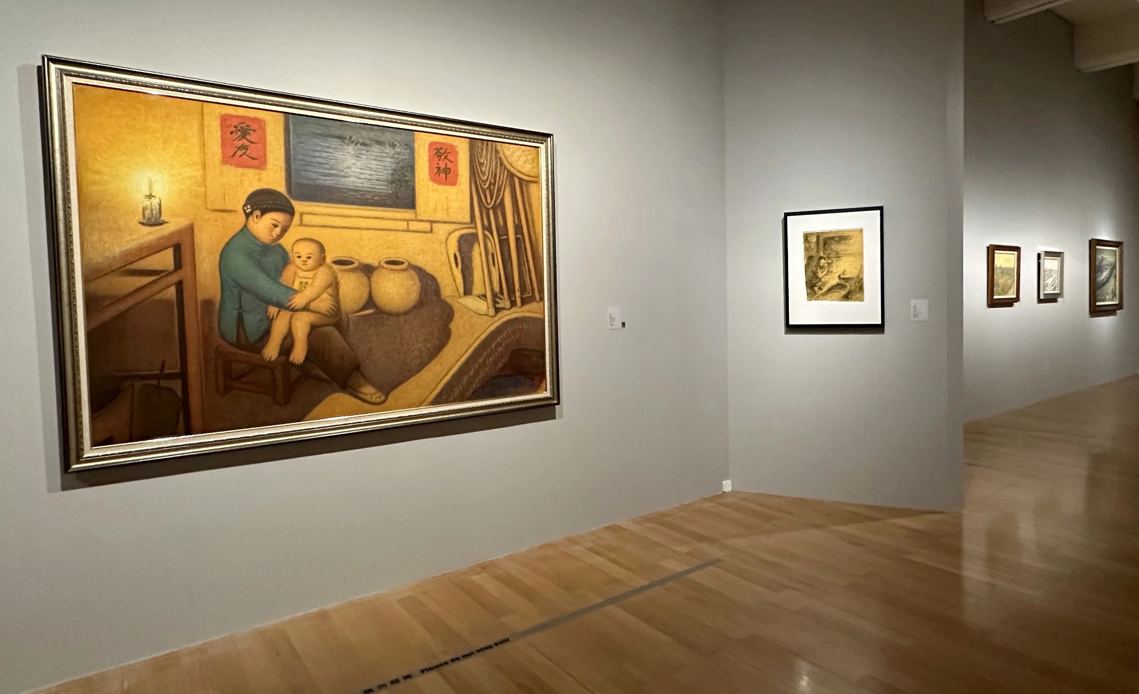 北美館在「母.妻」系列中以〈吾之生〉為主視覺,展出他對生母思念的一系列作品。蕭秀琴攝