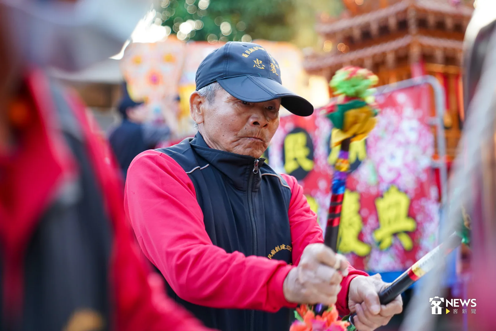 新光大鼓隊。何柏均攝