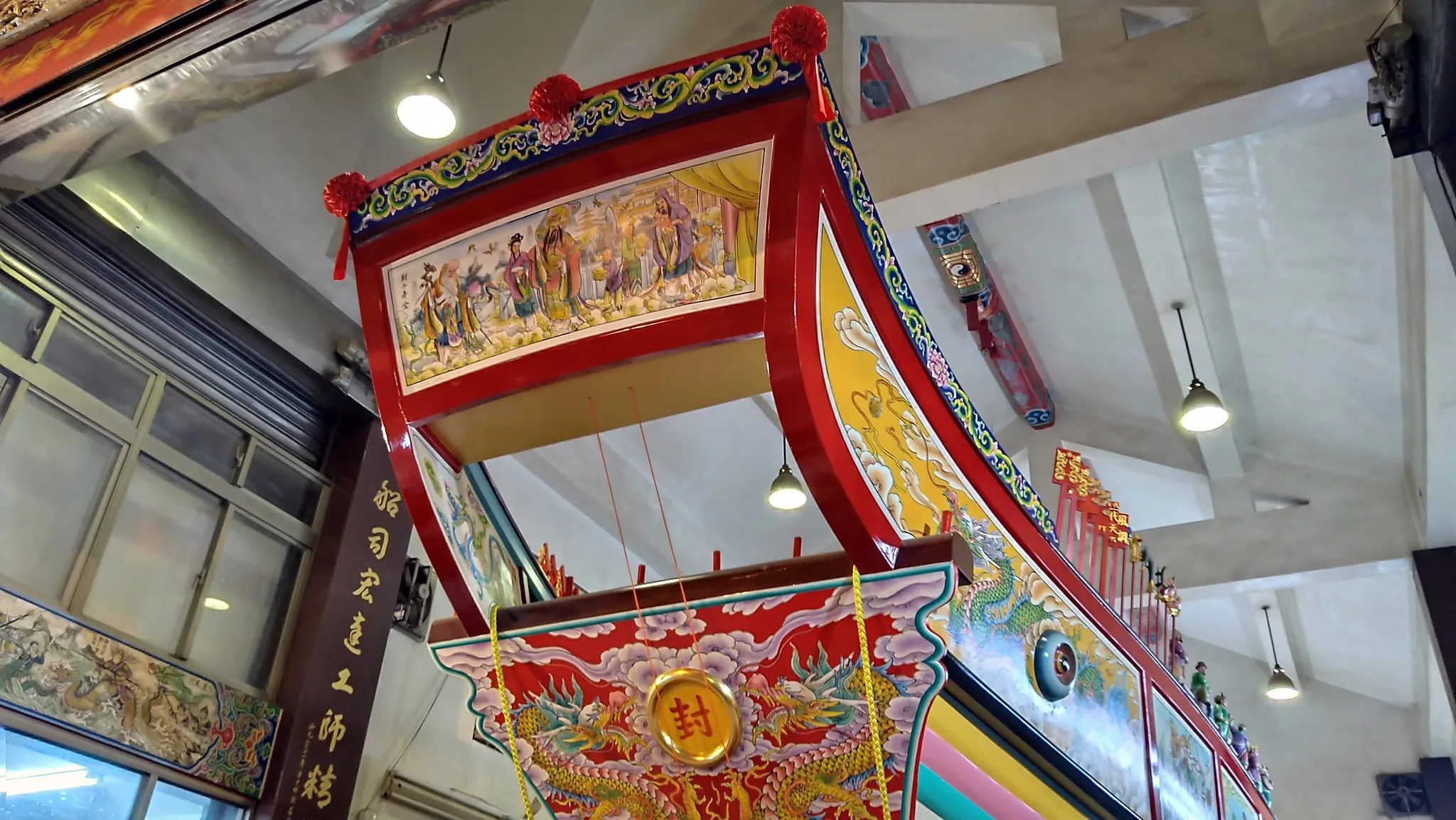 大甲媽找東隆宮造王船完工　12／1遶境屏東3天
