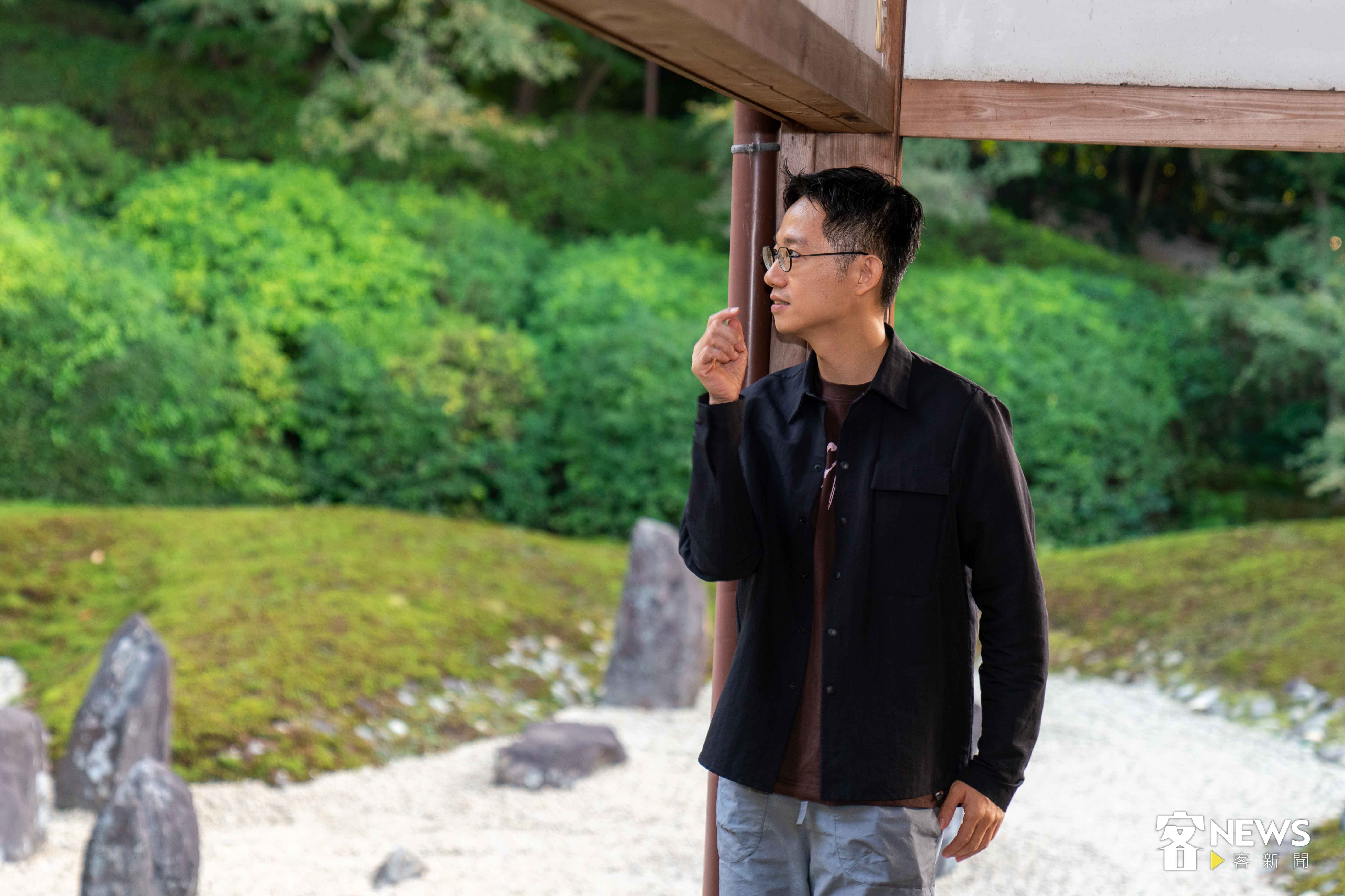 羅智信認為，他的雕塑作品反映他的個性、創作觀，以及他想要講的事情。李台源攝