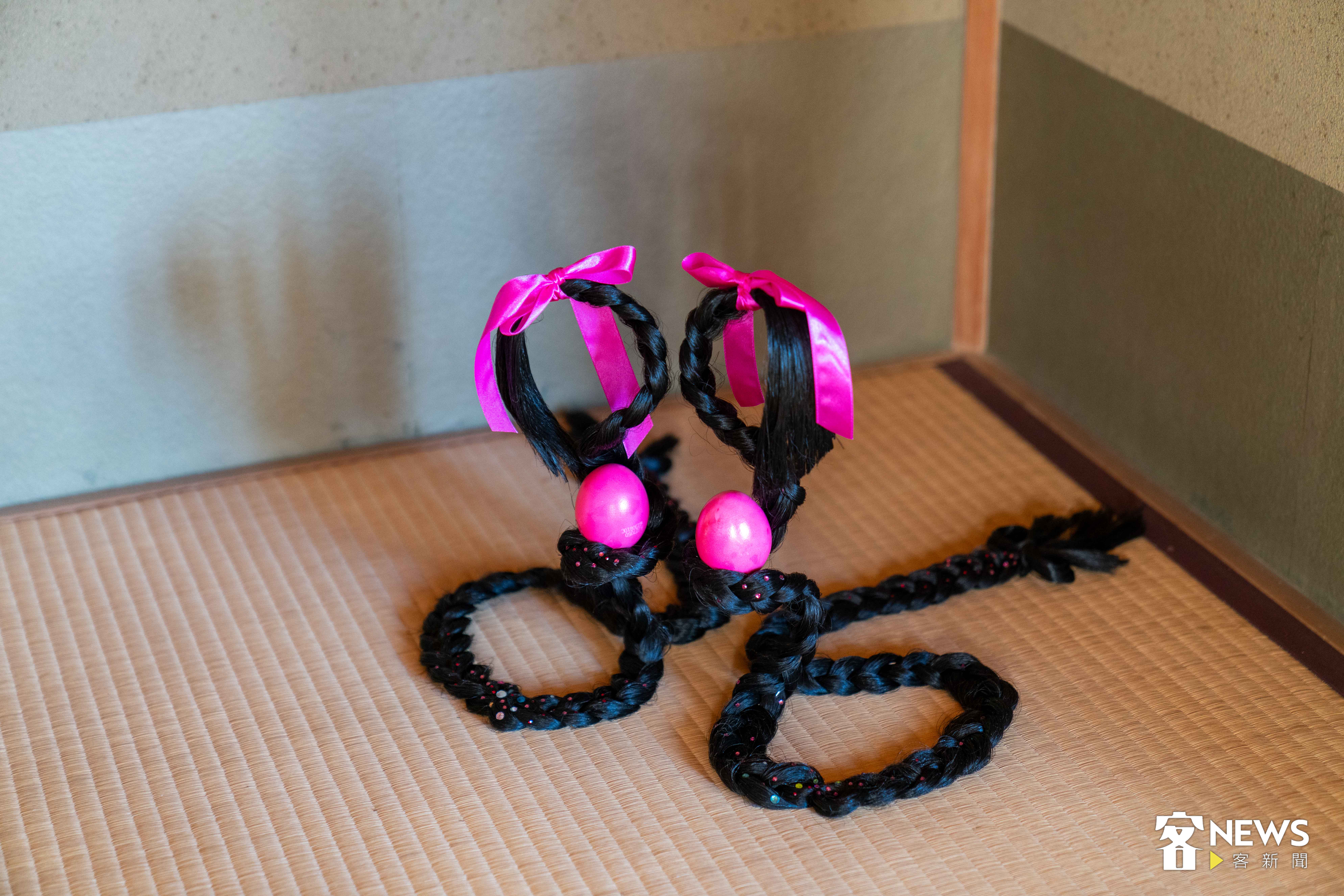 登曼波用創作展現自己的自我認同。李台源攝