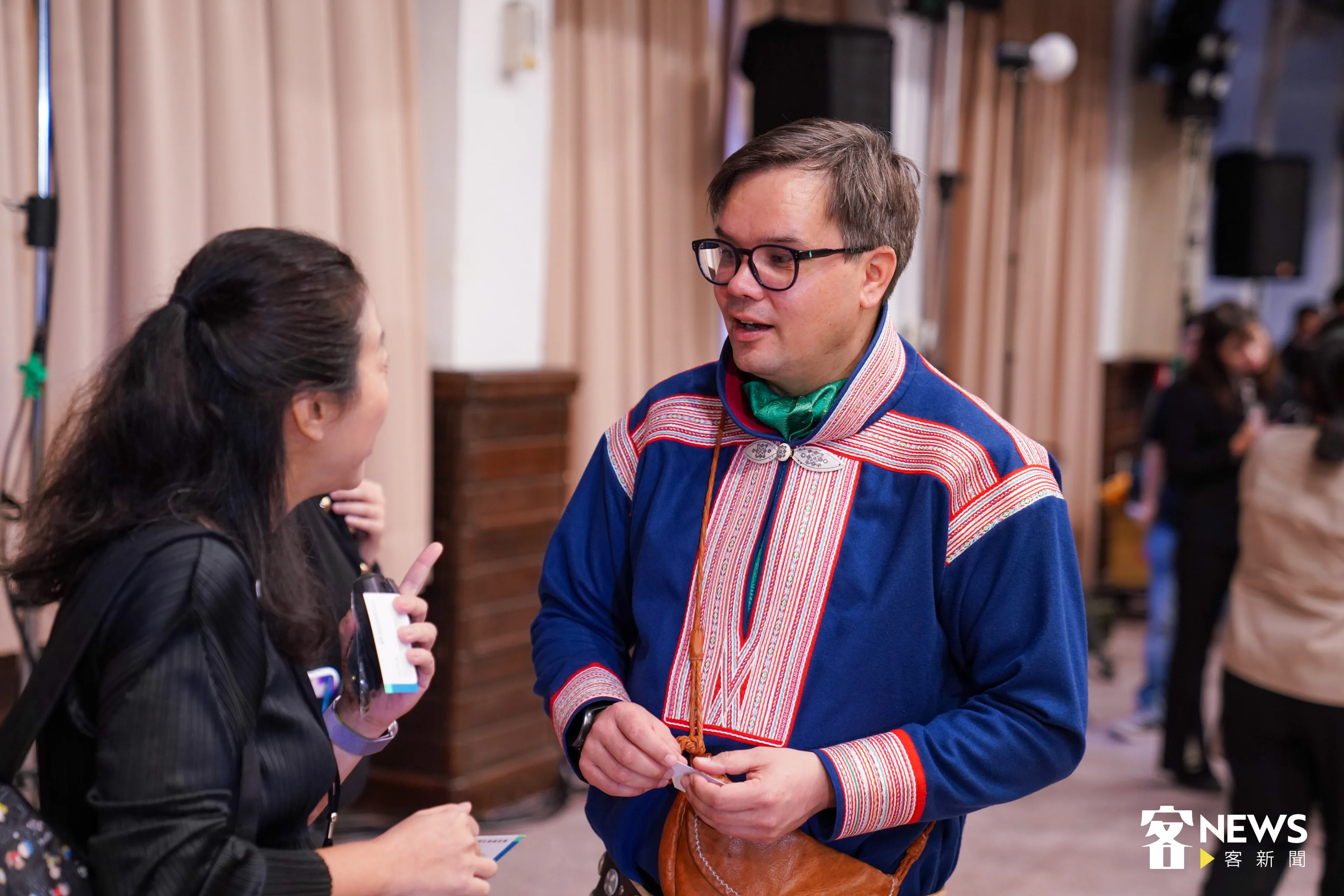 挪威薩米電視台執行長Johan Ailo Kalstad