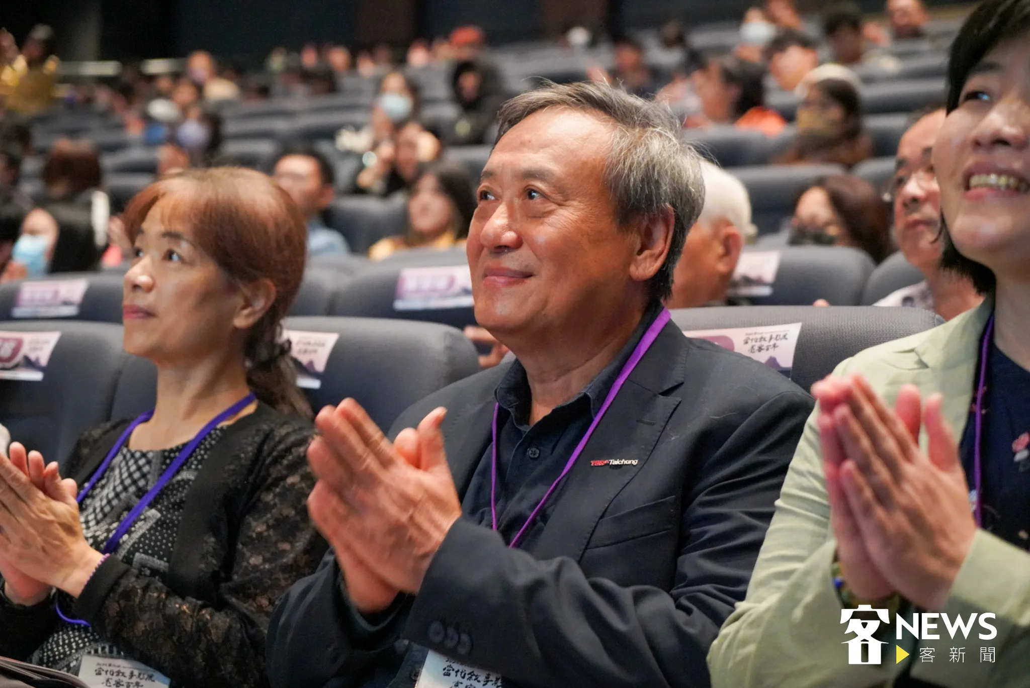 李崗說，他在推出霧峰林家電影《阿罩霧風雲》後，再次製作第二部有關台灣非常重要歷史意義的記錄片《尋找1920》。蘇佑昇攝