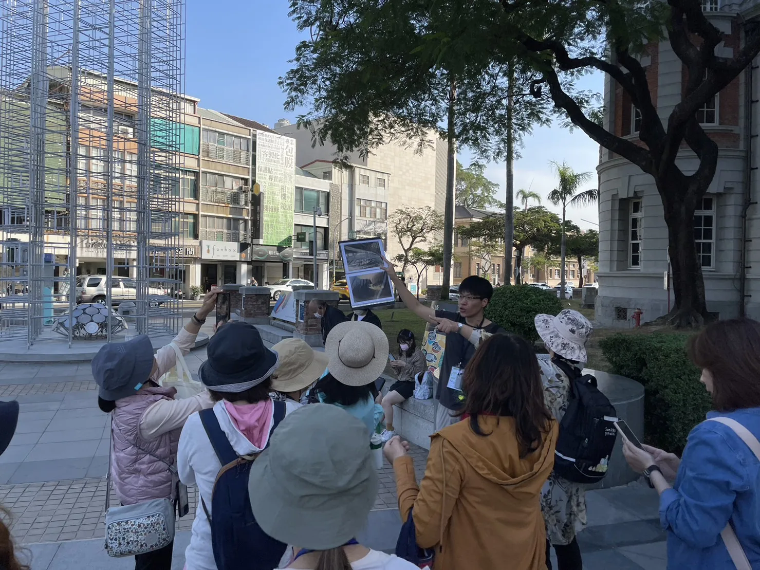 人權歷史場景走讀。台南市客委會提供