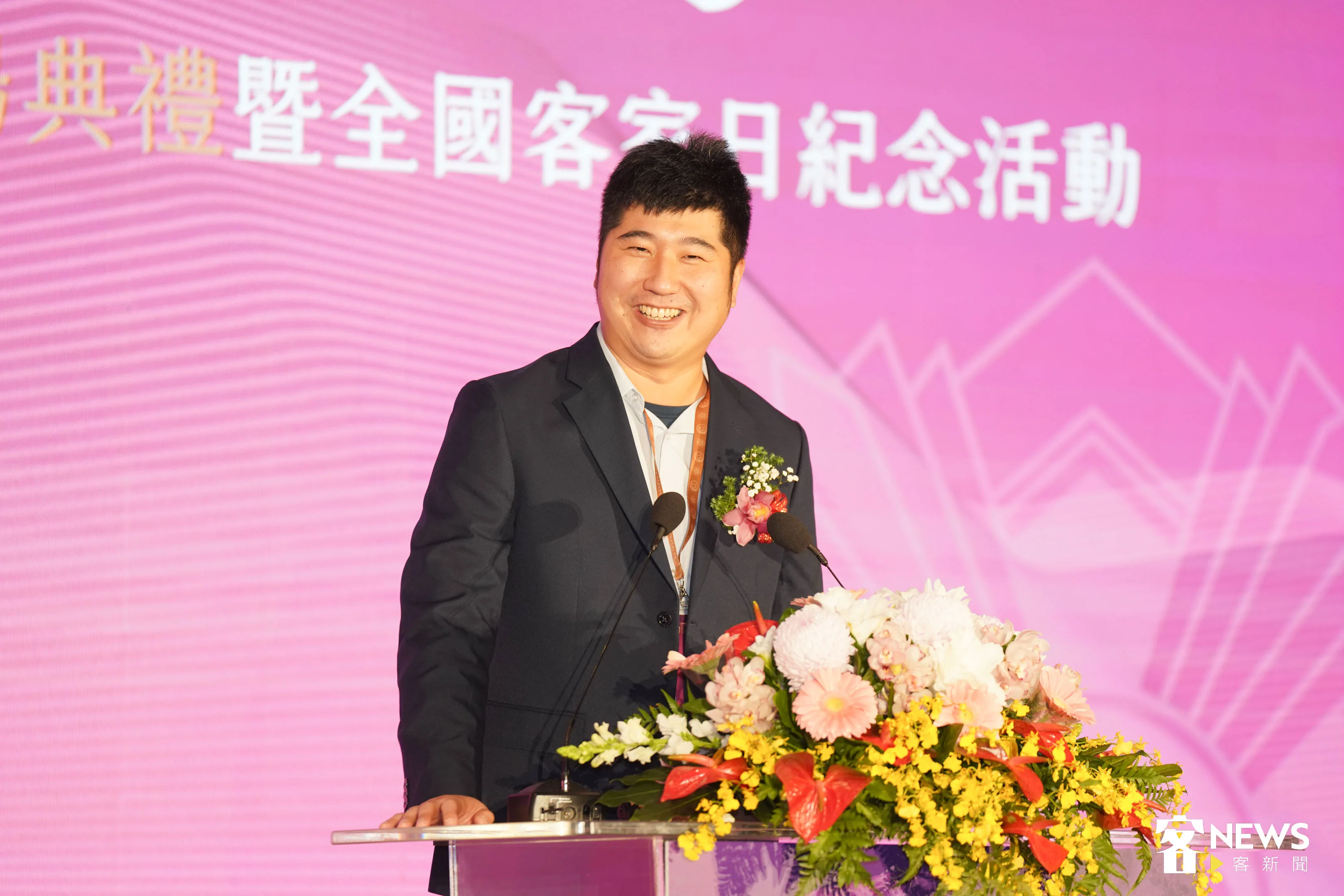 致力客庄地方創生，守護客庄之邱星崴先生。宋佩遙攝