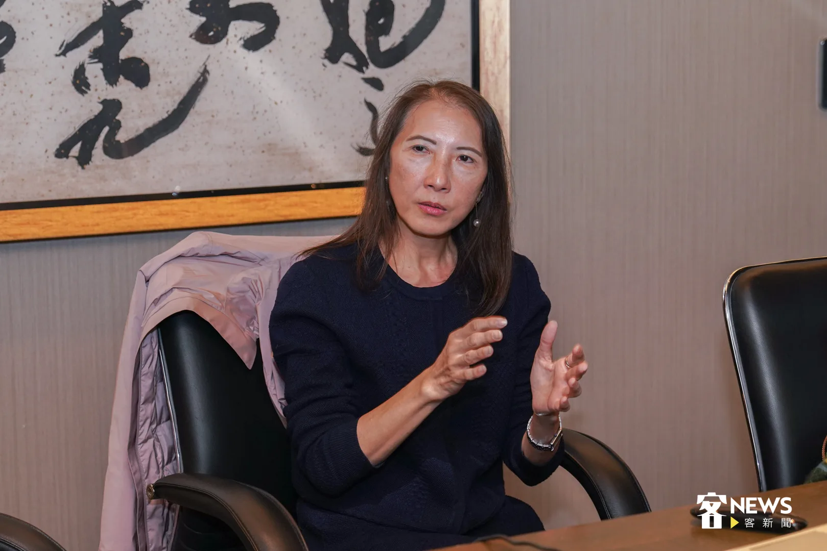 蕭曼屏分享教育文化節目製作心法。洪俊傑攝