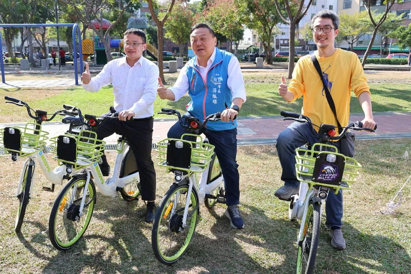 員林攜手縣府補貼租用公共自行車　前30分鐘付1元