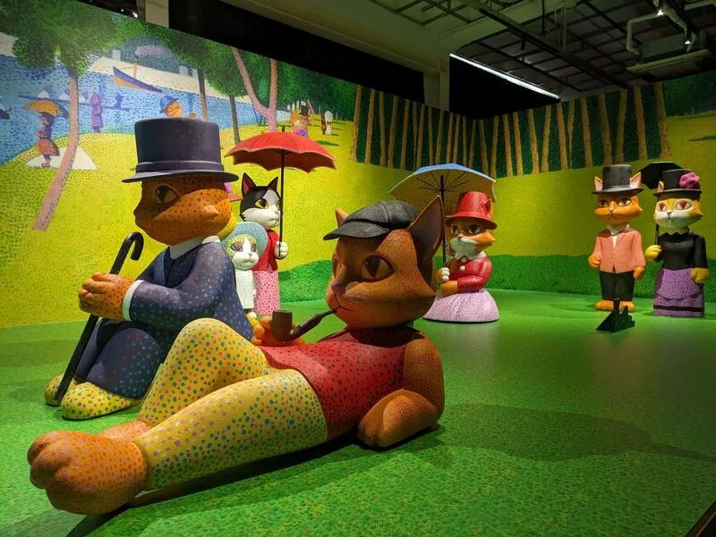 貓美術館屏菸登場　展出60件貓咪名畫