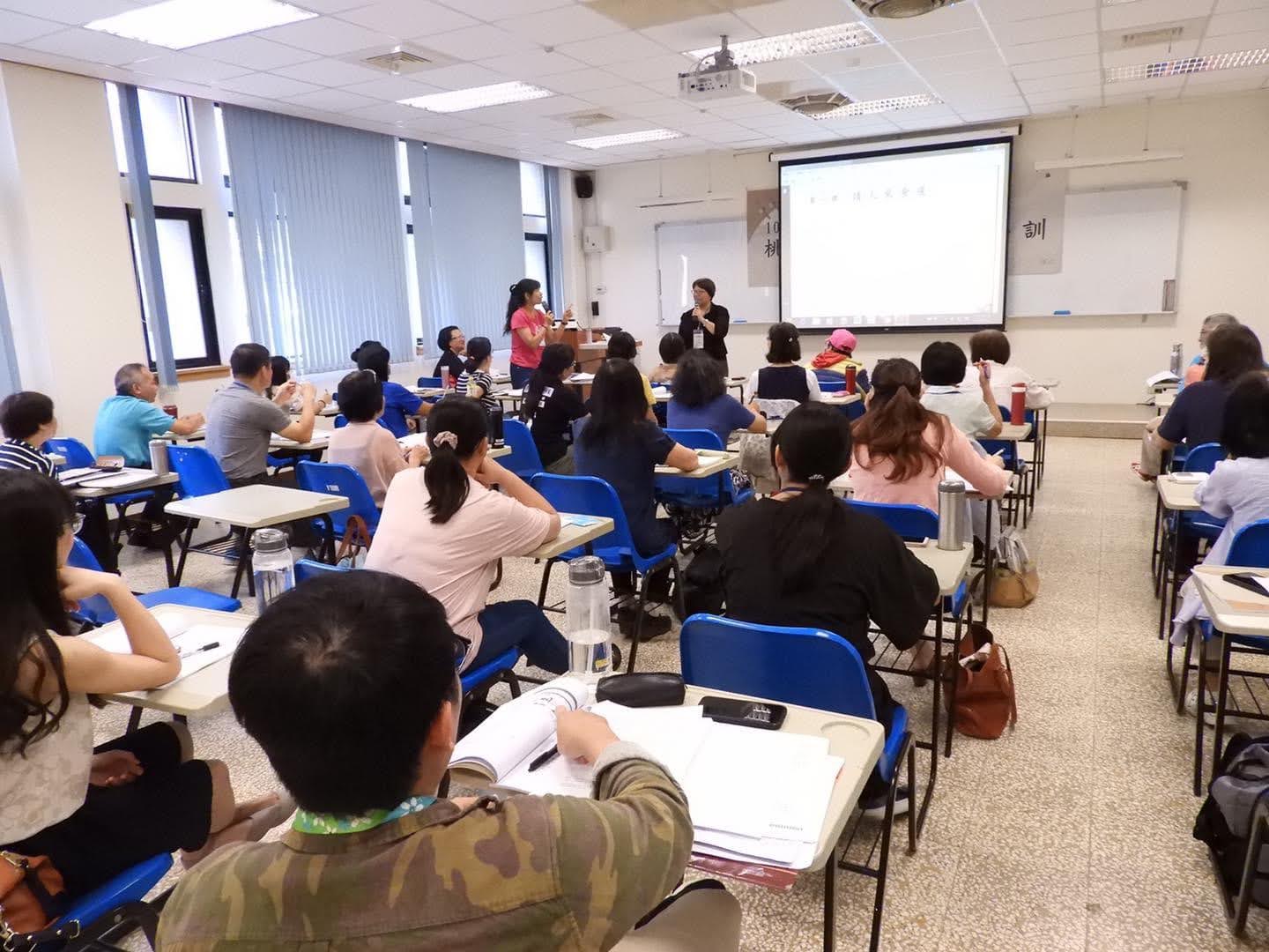 尖出時間來參加外背个課程。邱鴻春提供