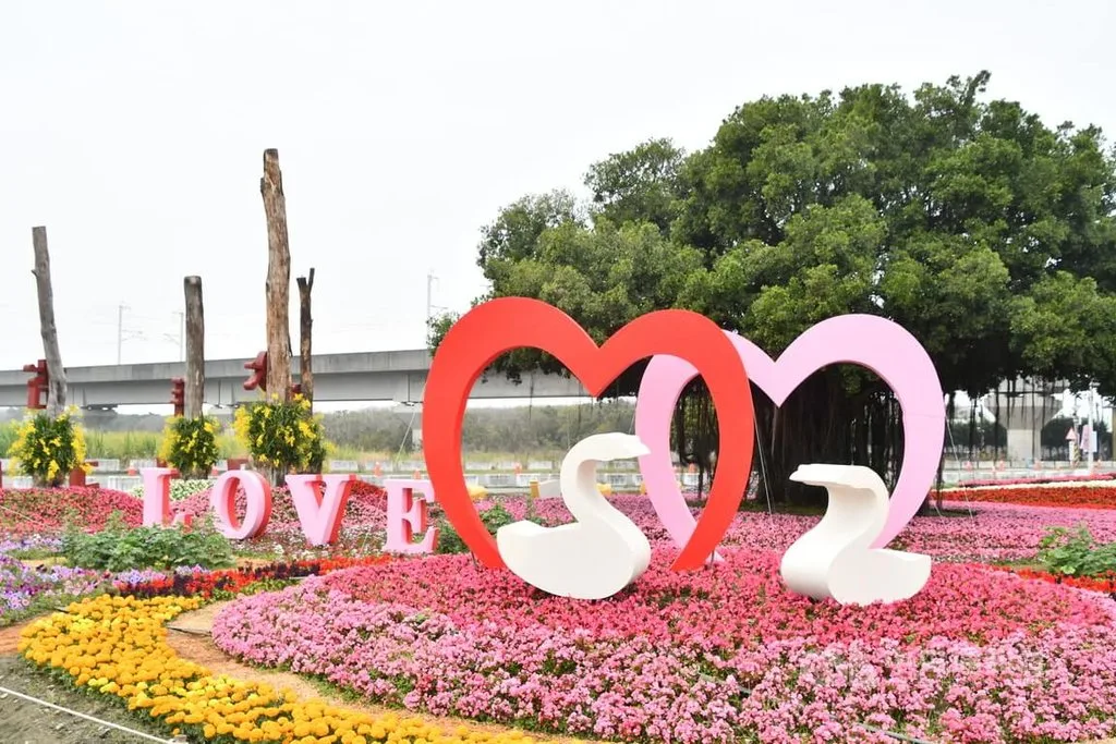 「花在彰化」登場 布置主題花藝走春拍照好去處